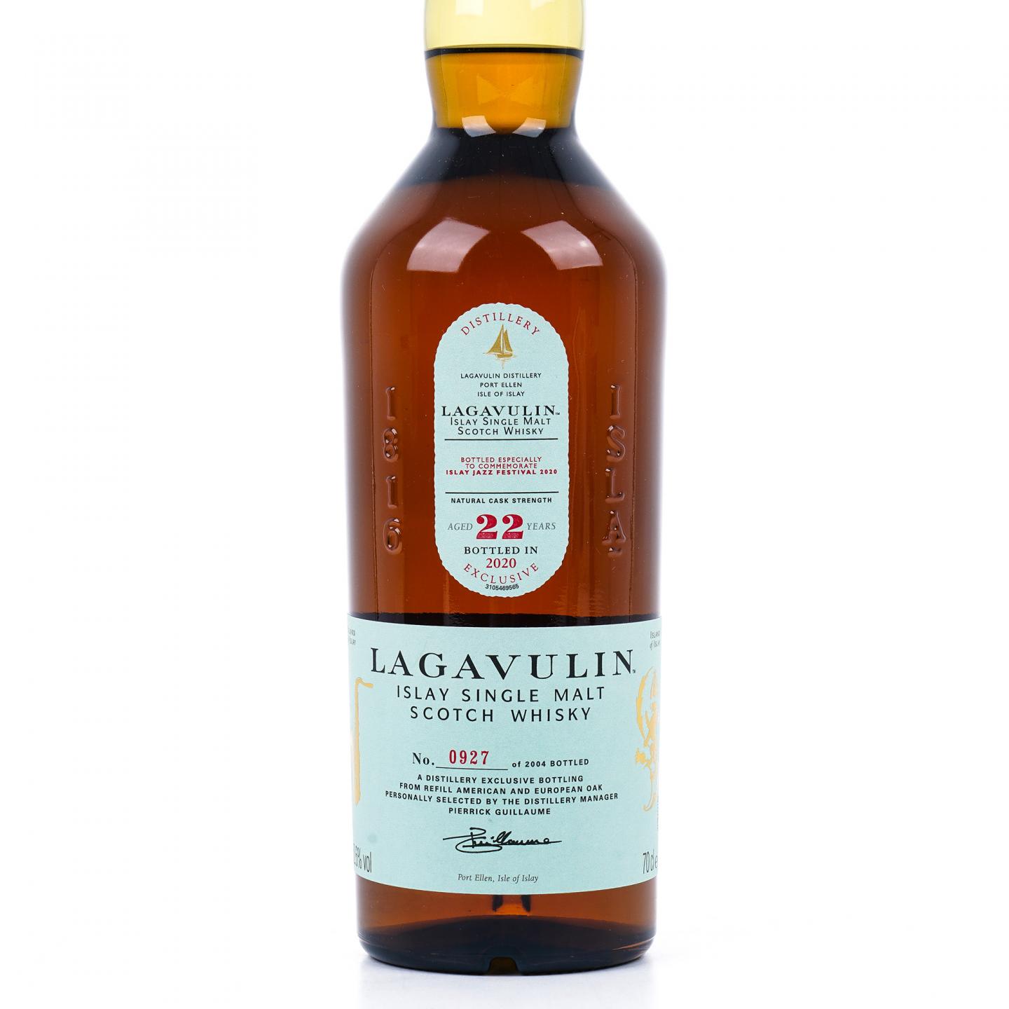 Lagavulin 乐加维林 22年 2020 爵士音乐节 桶强