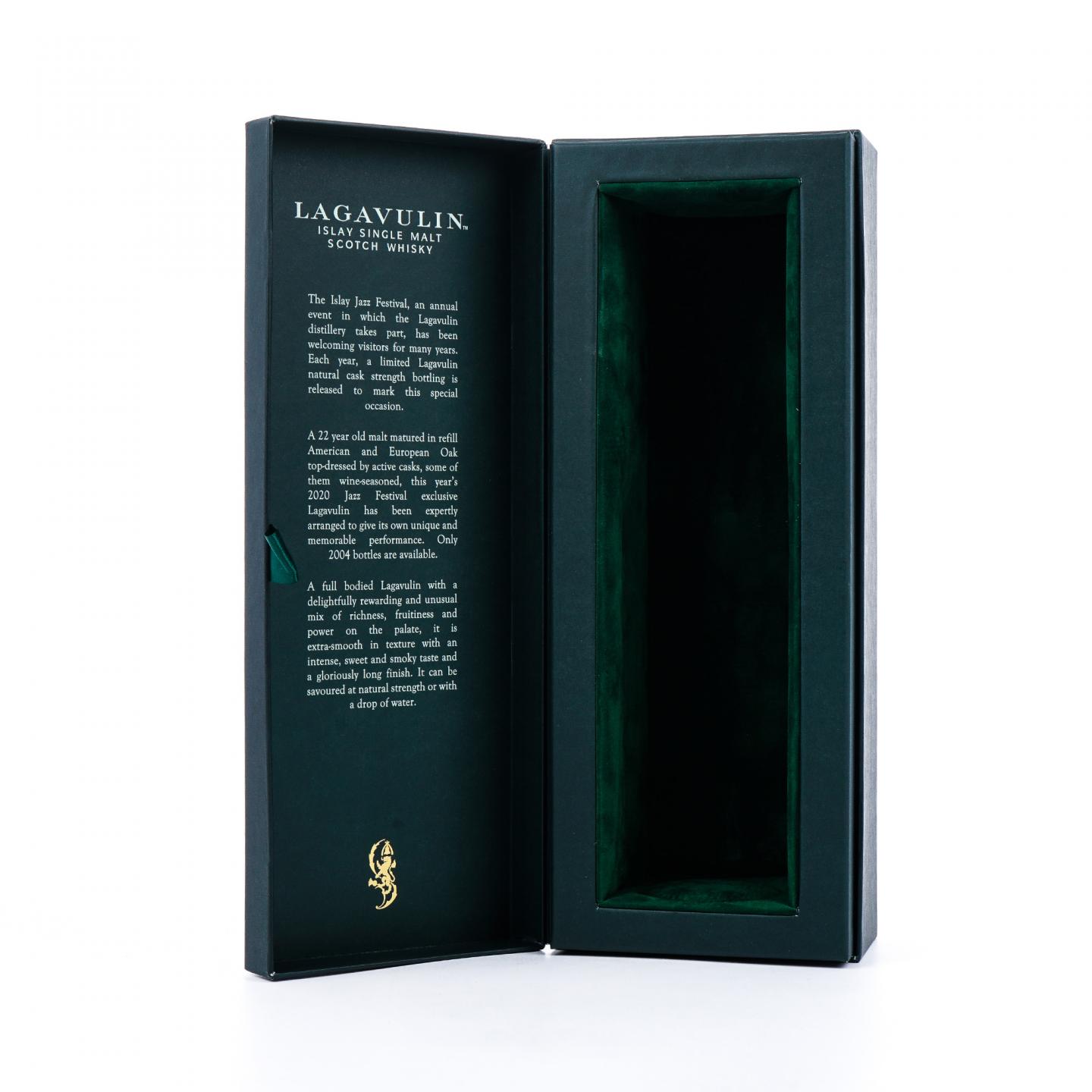 Lagavulin 乐加维林 22年 2020 爵士音乐节 桶强