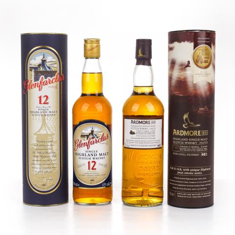 格兰花格 12年/ 阿德摩尔 1/4酒桶 传统19世纪风格 2瓶组