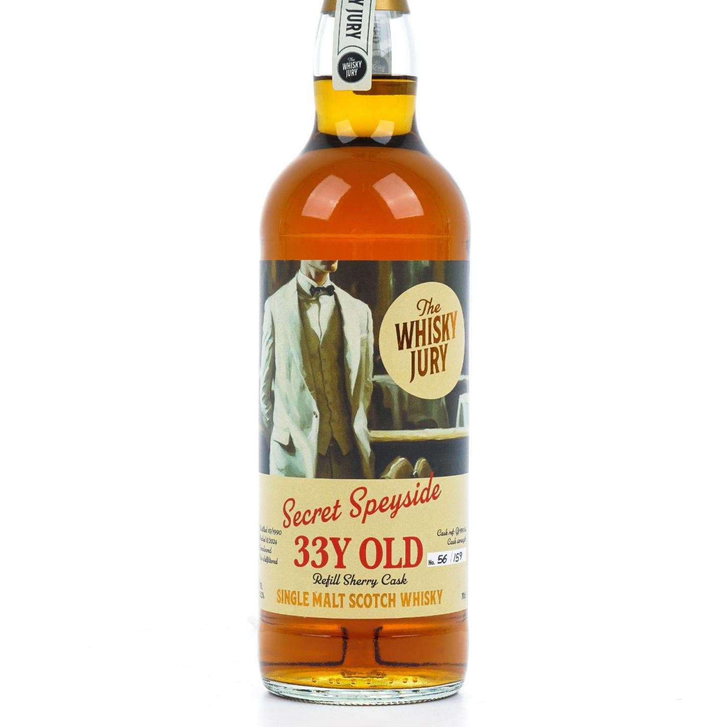 Secret Speyside 33年 1990-2024 TWJ 雪莉桶