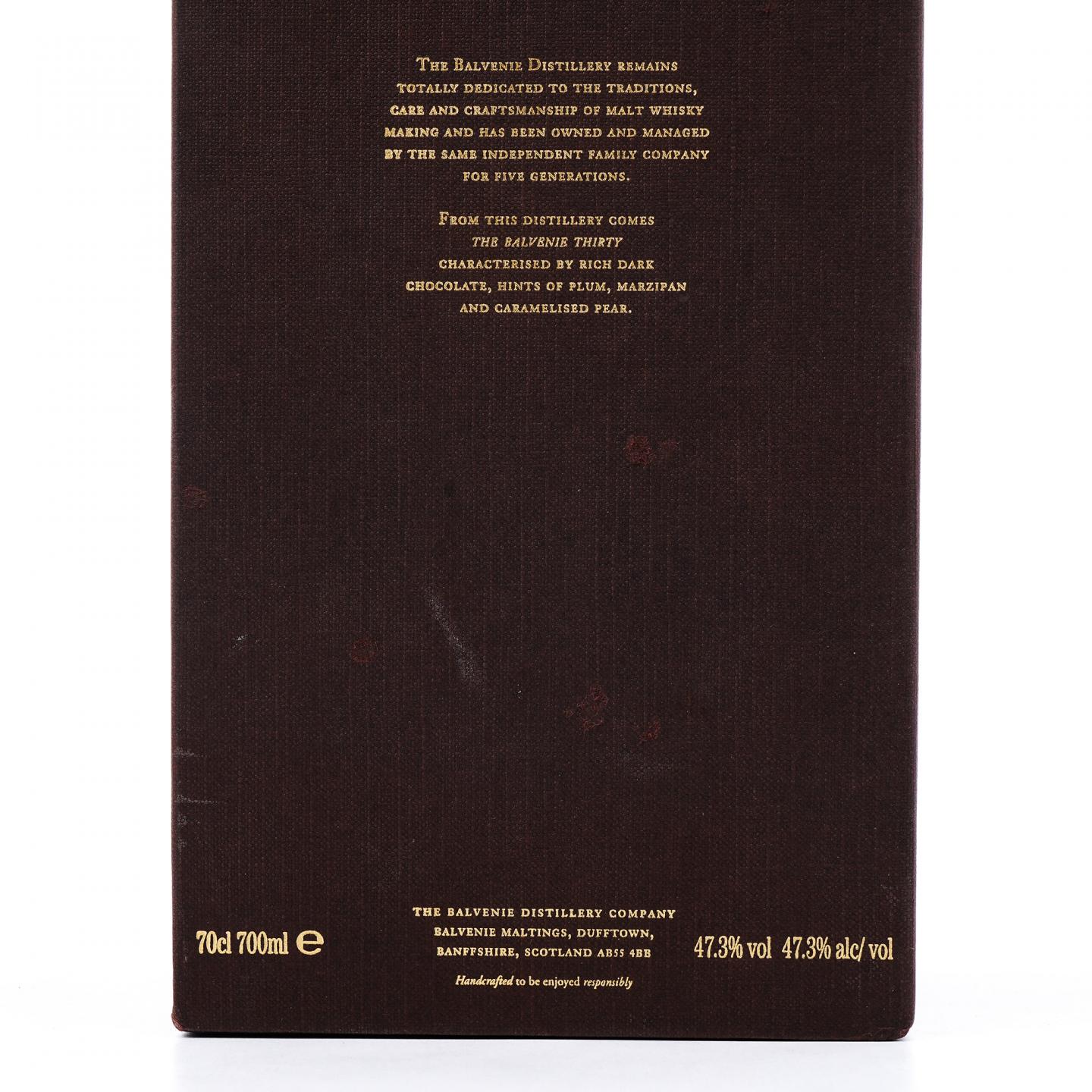 Balvenie 百富 30年 David Stewart