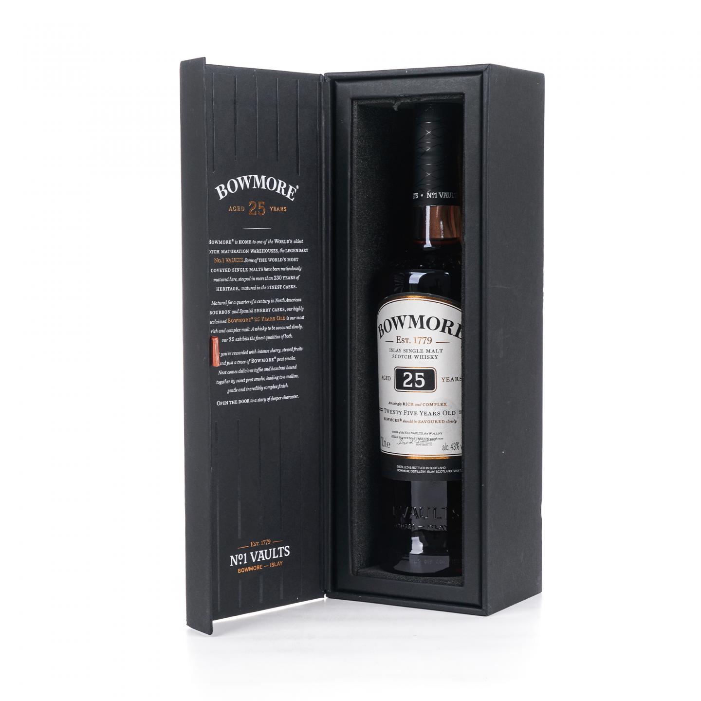 Bowmore 波摩 25年 单一麦芽 礼盒 43%Vol.