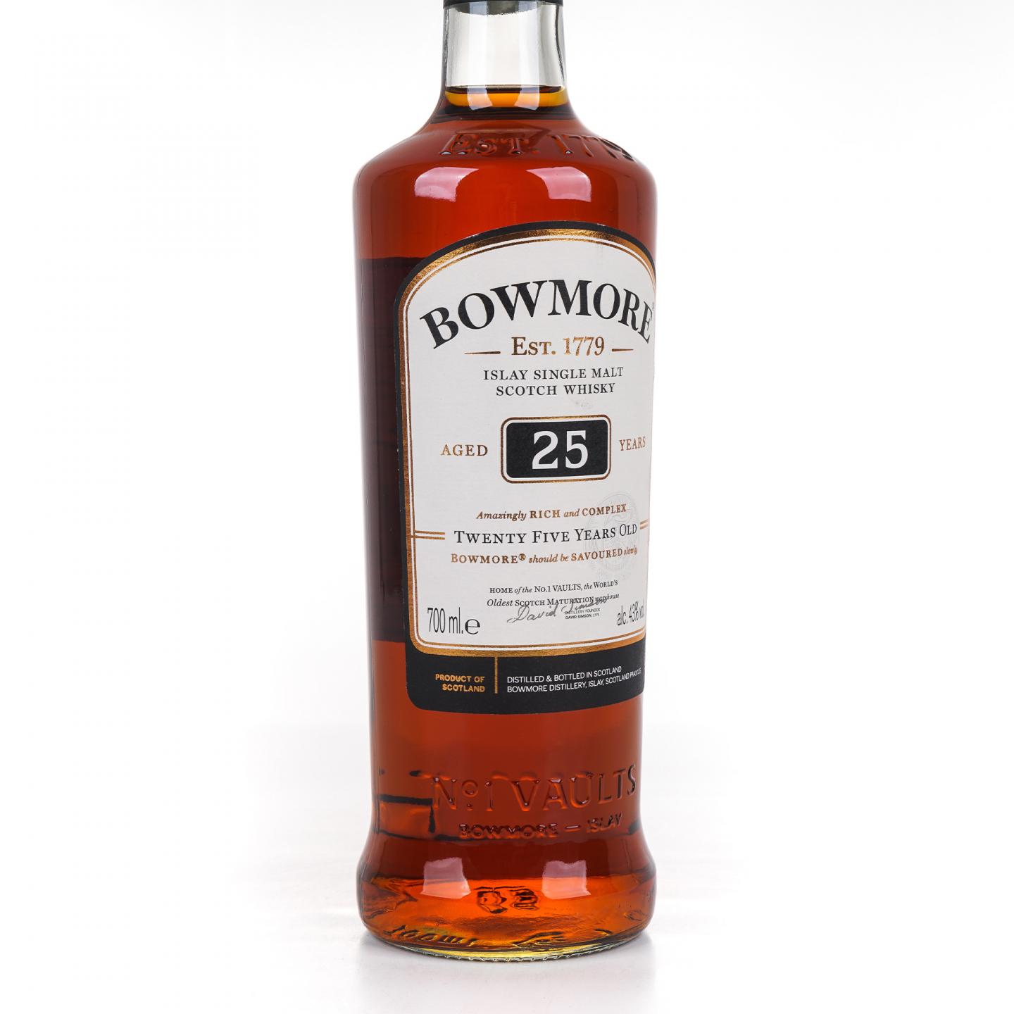 Bowmore 波摩 25年 单一麦芽 礼盒 43%Vol.