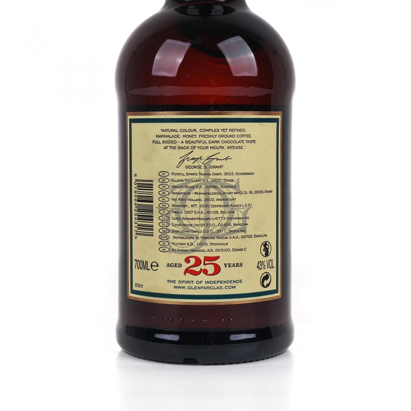 Glenfarclas 格兰花格 25年 43% 700ml