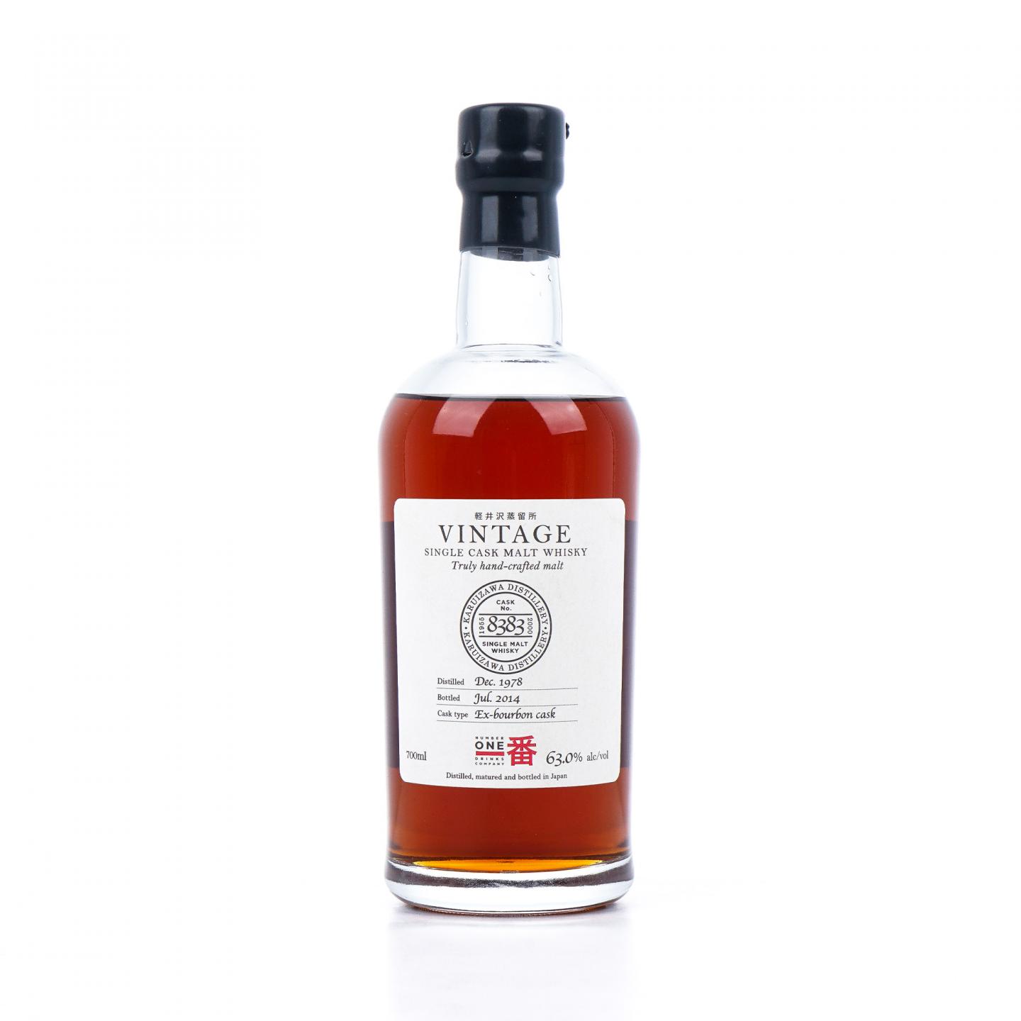 轻井泽 1978-2014 单桶 圈标#8383 700ml