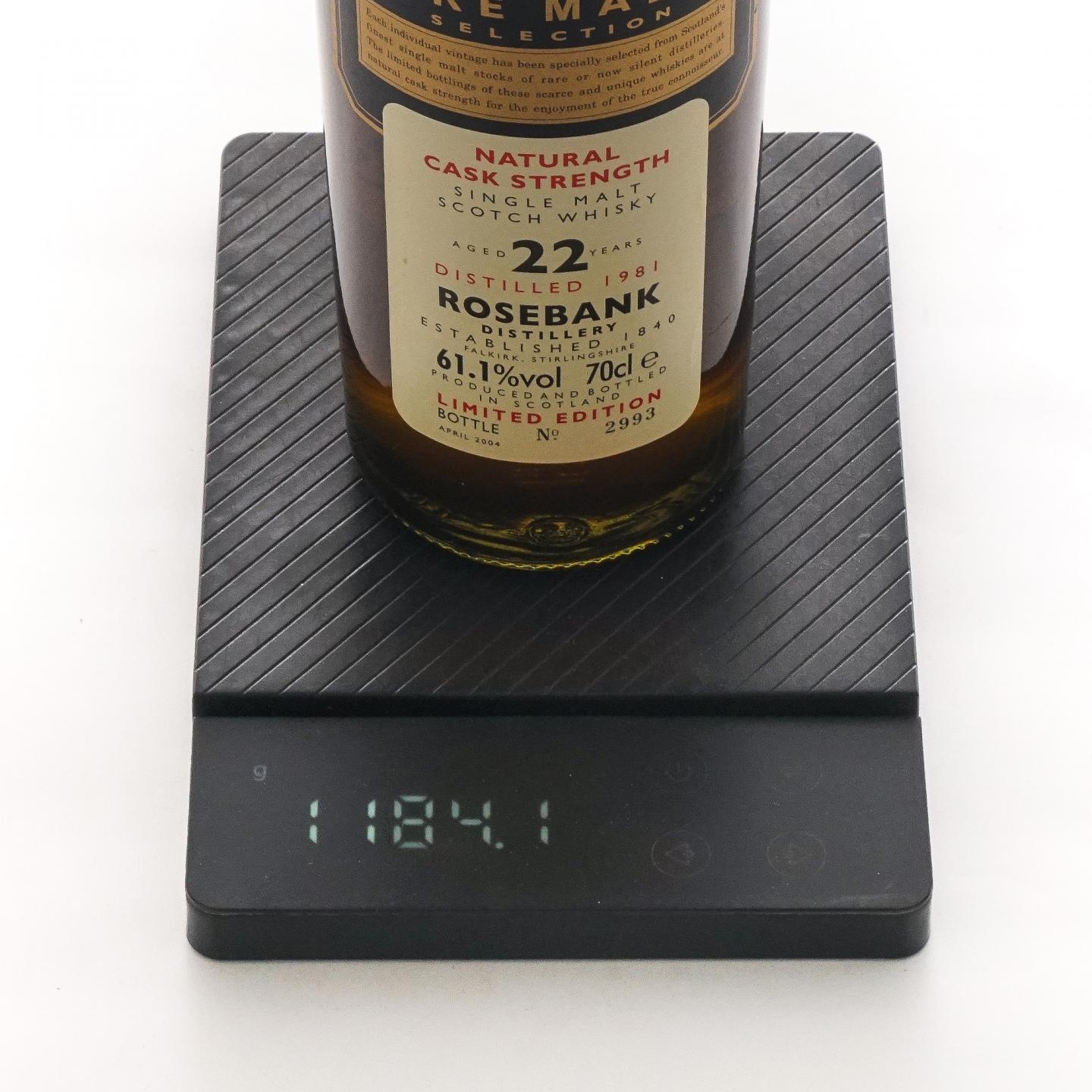 Rosebank 罗斯班克 22年 1981-2004 RMS 桶强