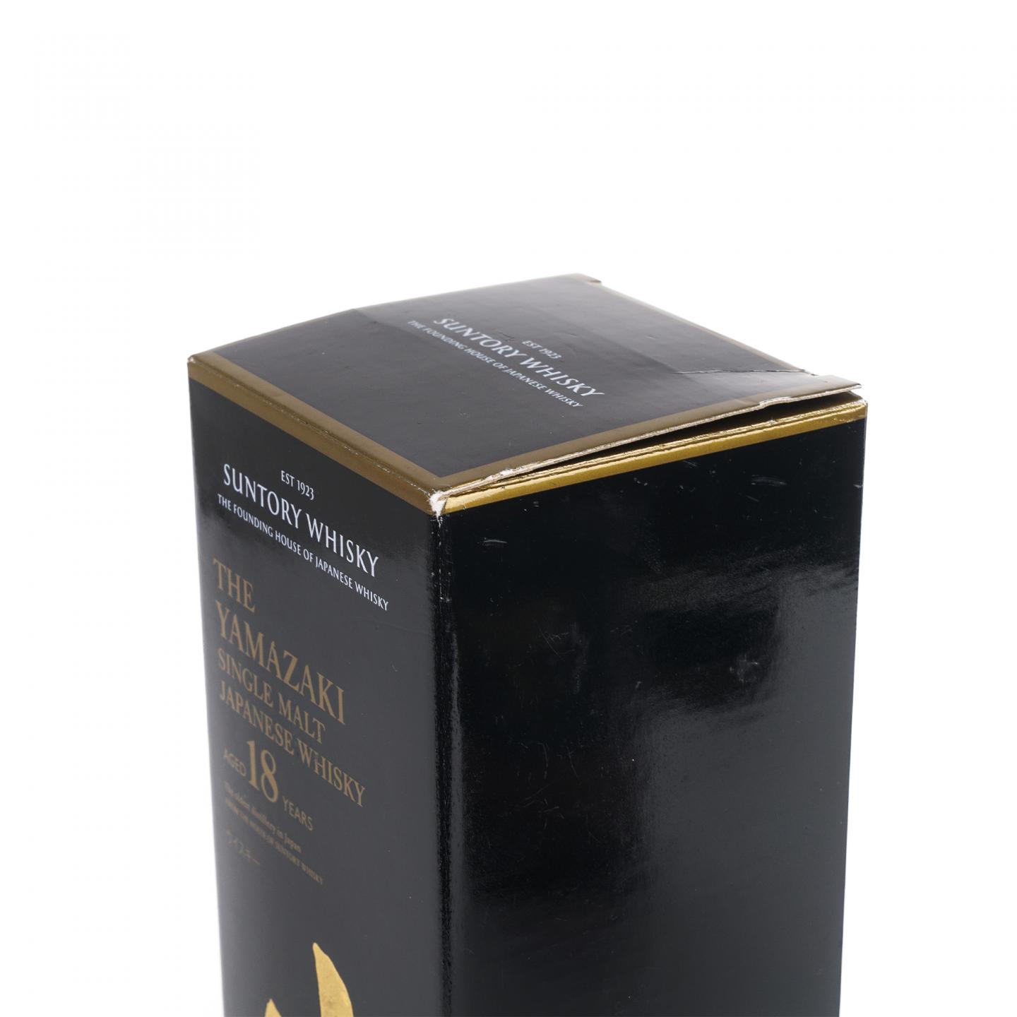 山崎 18年 金字黑标 700ml