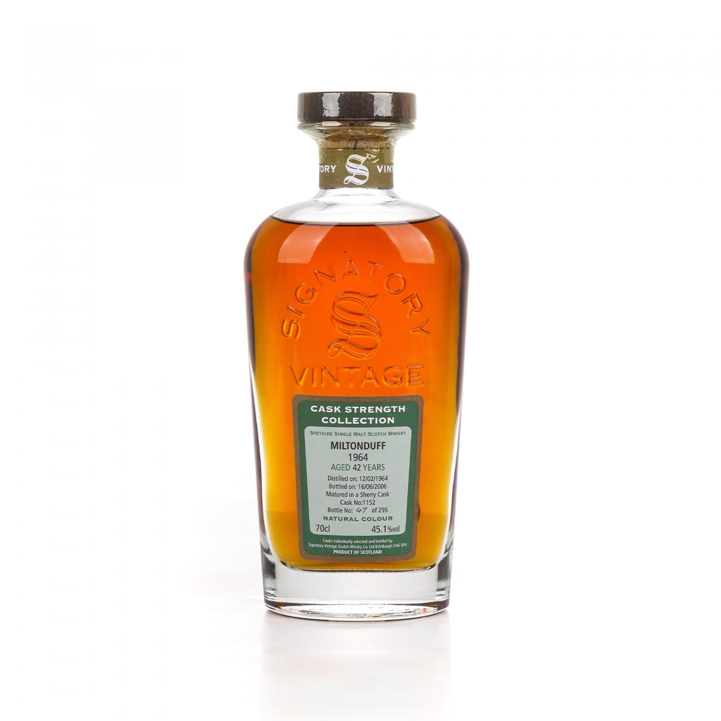 Miltonduff 弥尔顿达夫 42年 1964-2006 SV 雪莉桶#1152