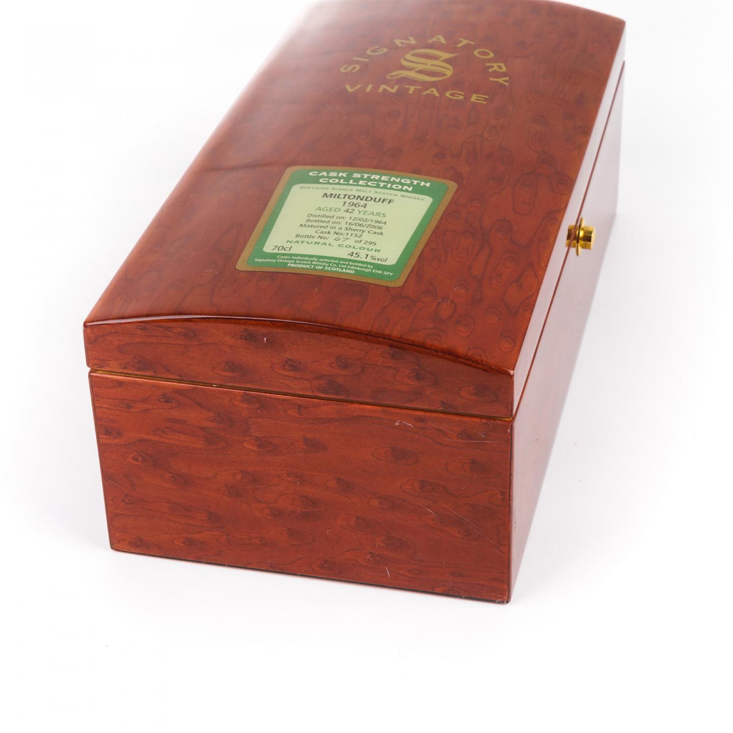 Miltonduff 弥尔顿达夫 42年 1964-2006 SV 雪莉桶#1152