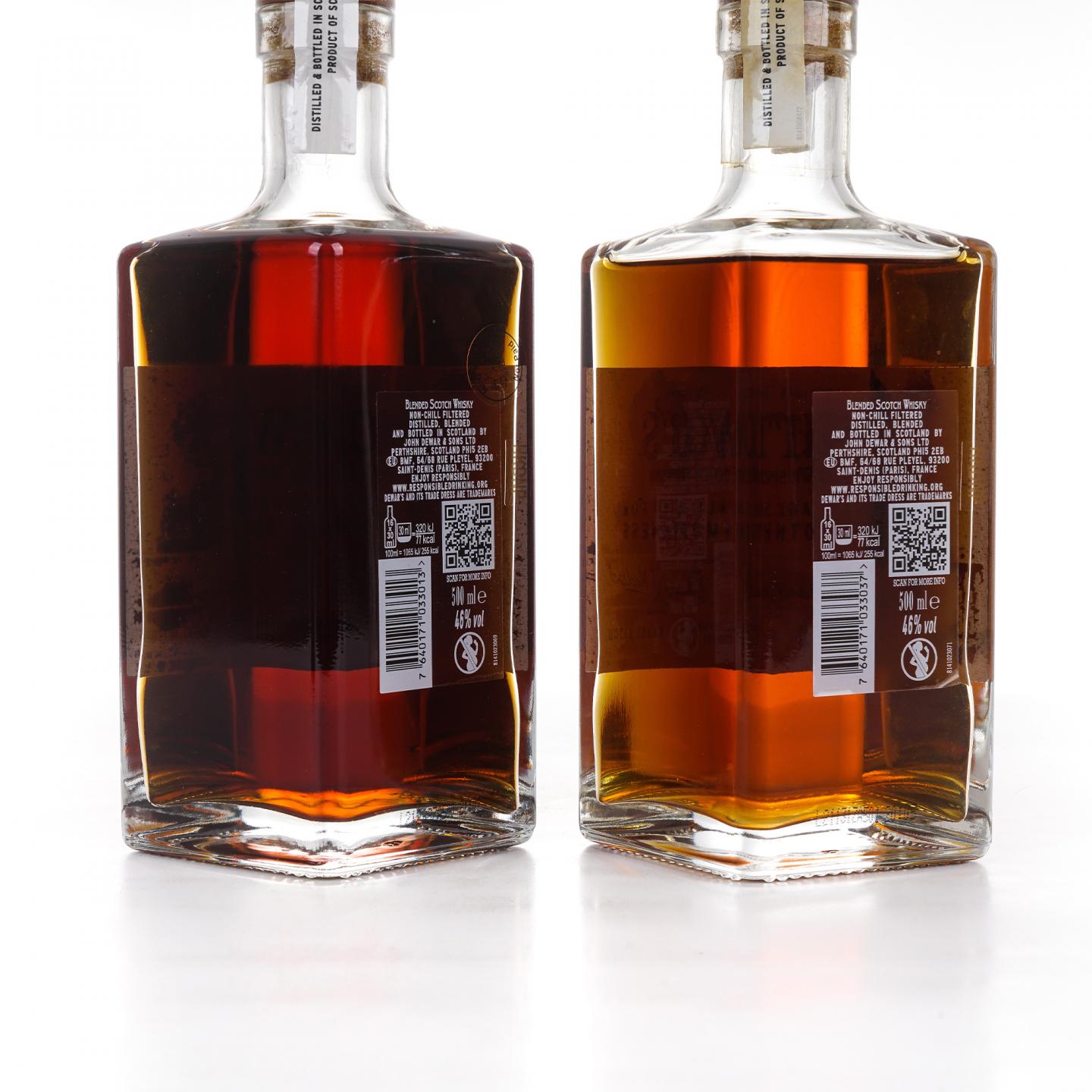 Dewar’s 帝王 21年/27年 Double Double 500ml*2瓶组