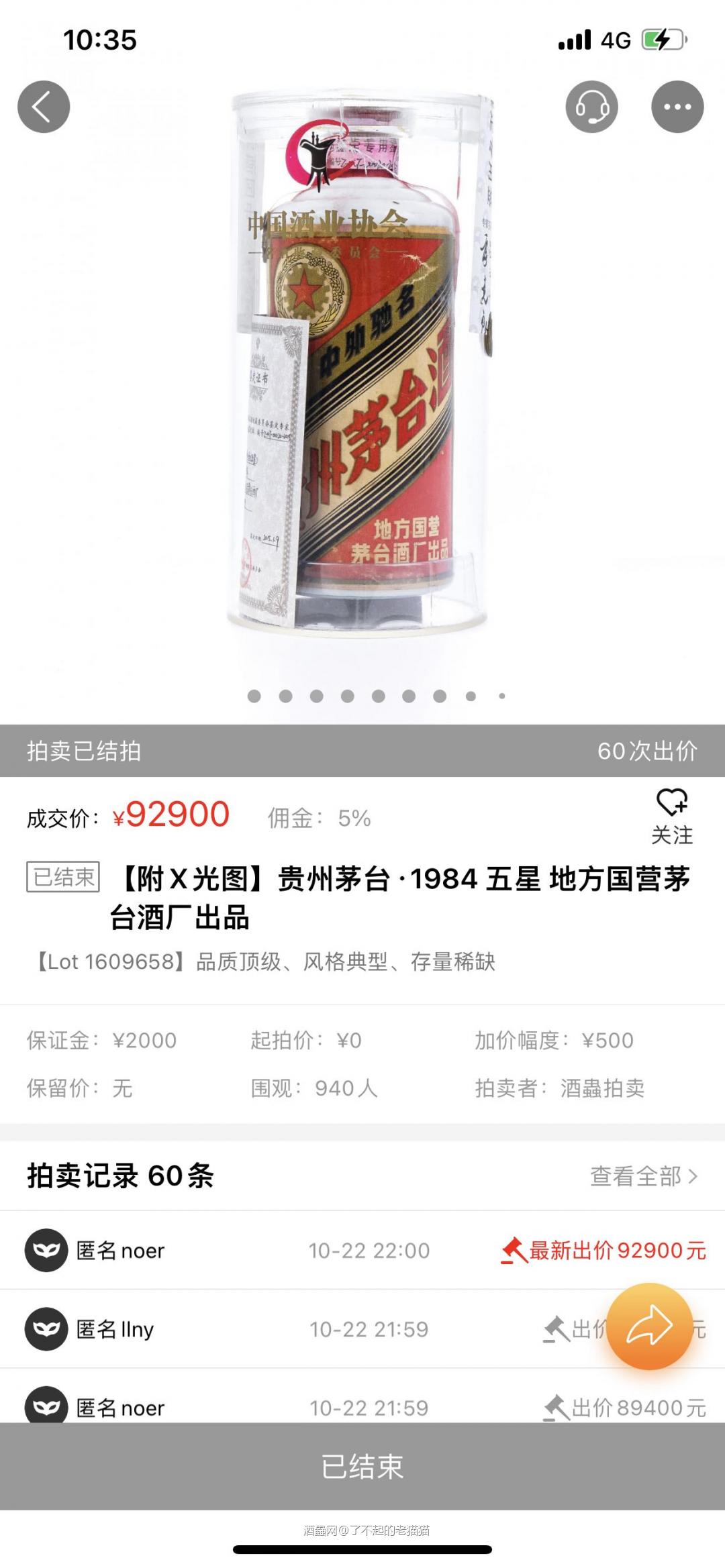 白酒拍卖乱象，每次就这几个傻托有意思吗