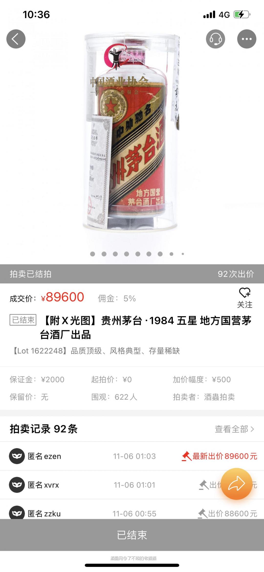 白酒拍卖乱象，每次就这几个傻托有意思吗