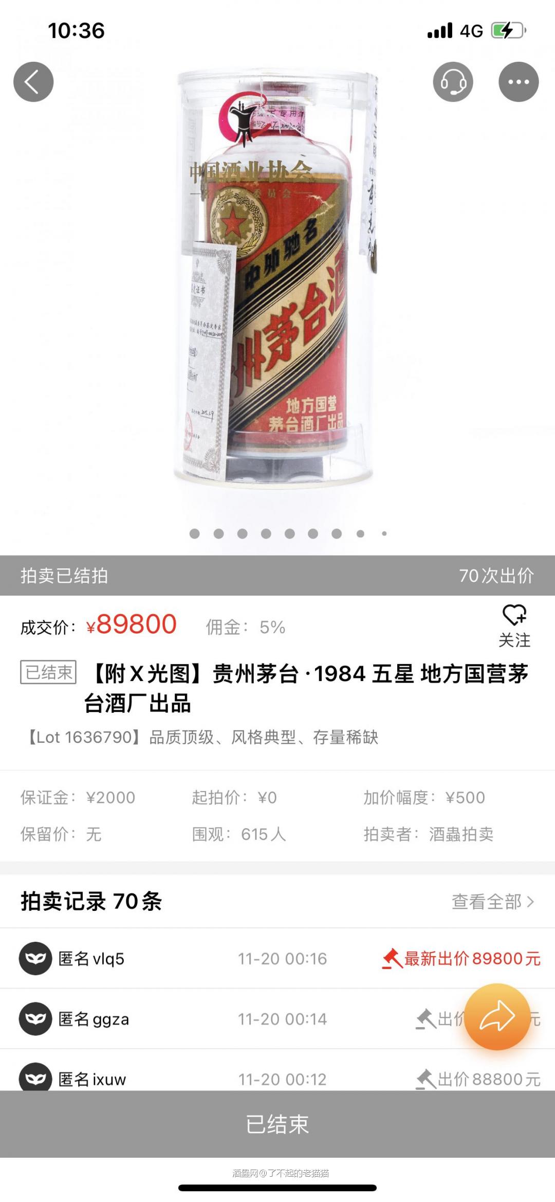白酒拍卖乱象，每次就这几个傻托有意思吗