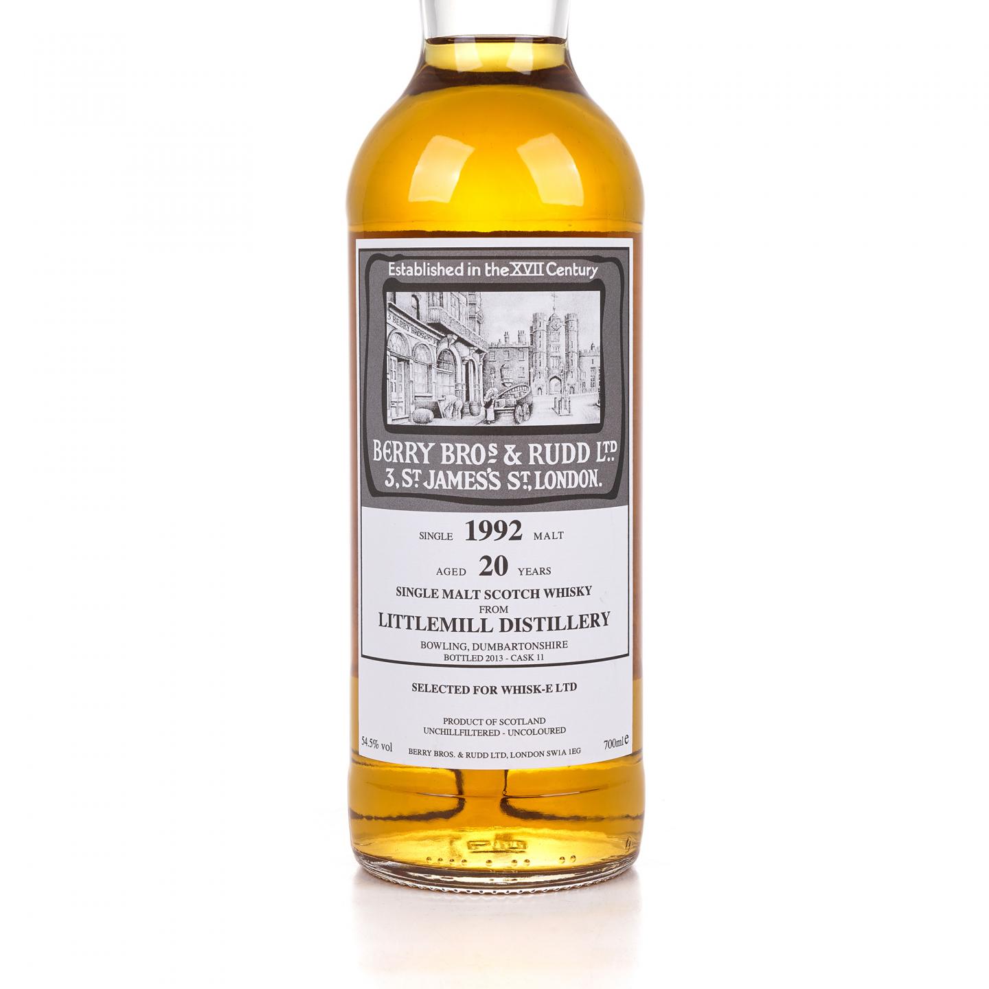 Littlemill 小磨坊 20年 1992-2013 BR