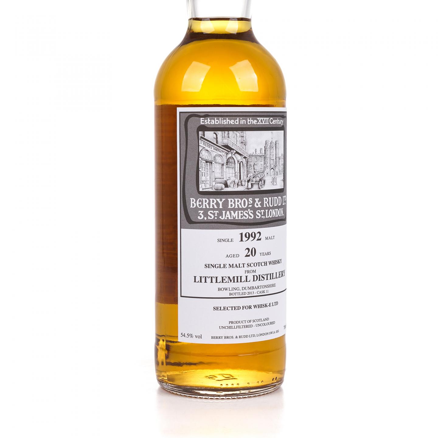 Littlemill 小磨坊 20年 1992-2013 BR