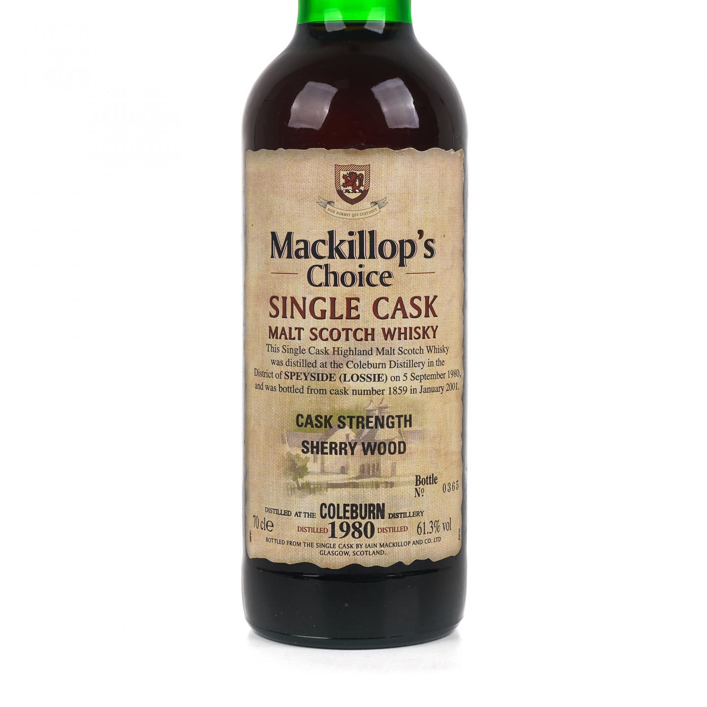 Coleburn 1980-2001 McC 雪莉单桶#1859