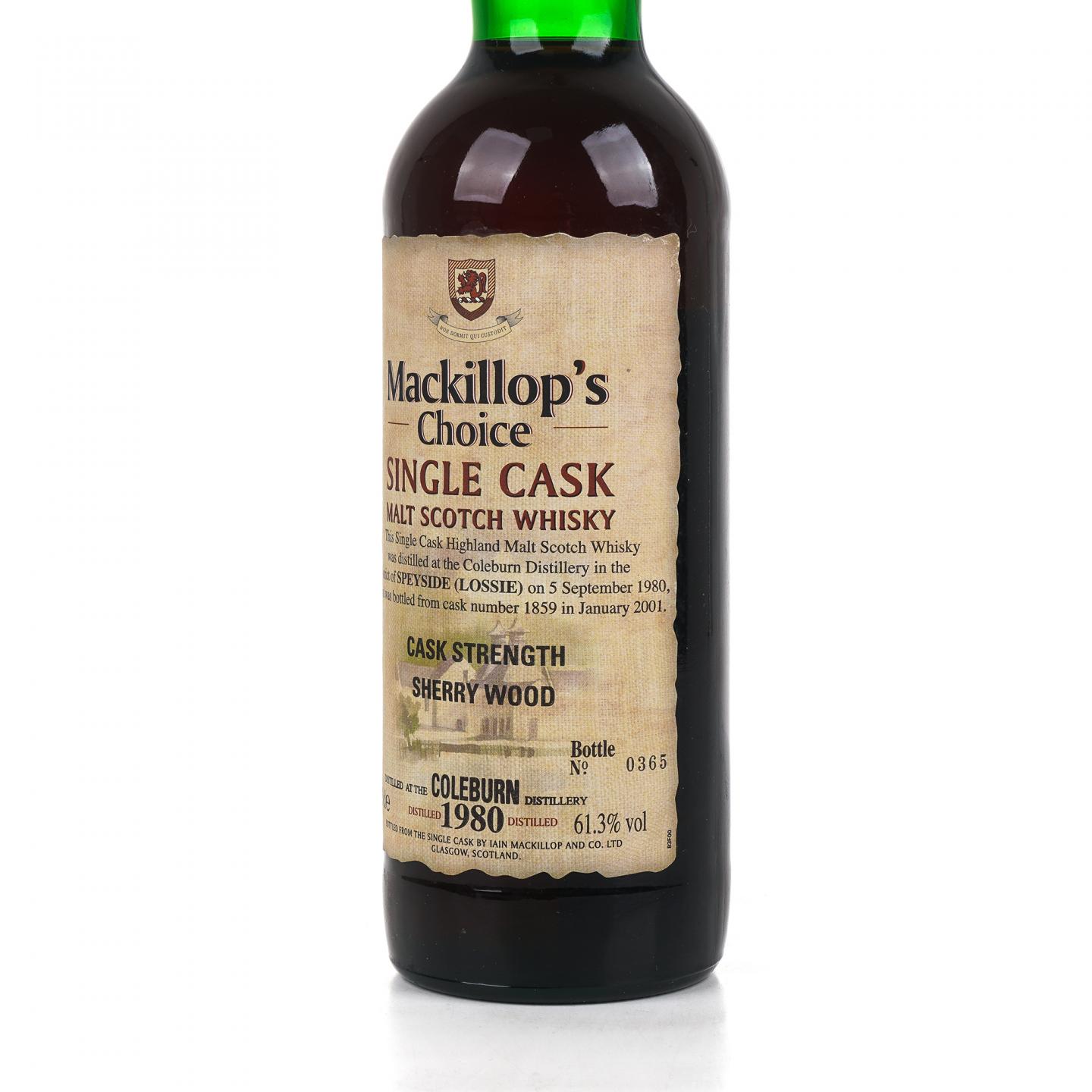 Coleburn 1980-2001 McC 雪莉单桶#1859