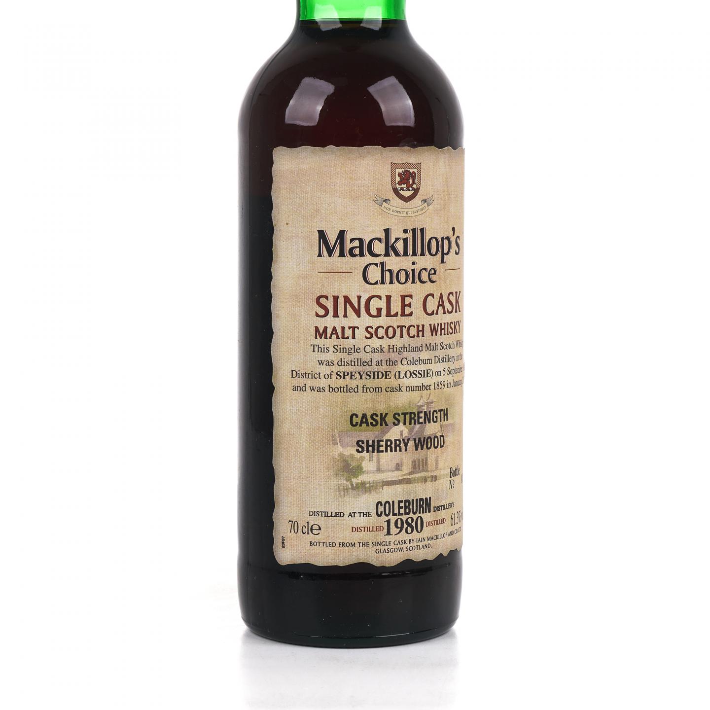 Coleburn 1980-2001 McC 雪莉单桶#1859