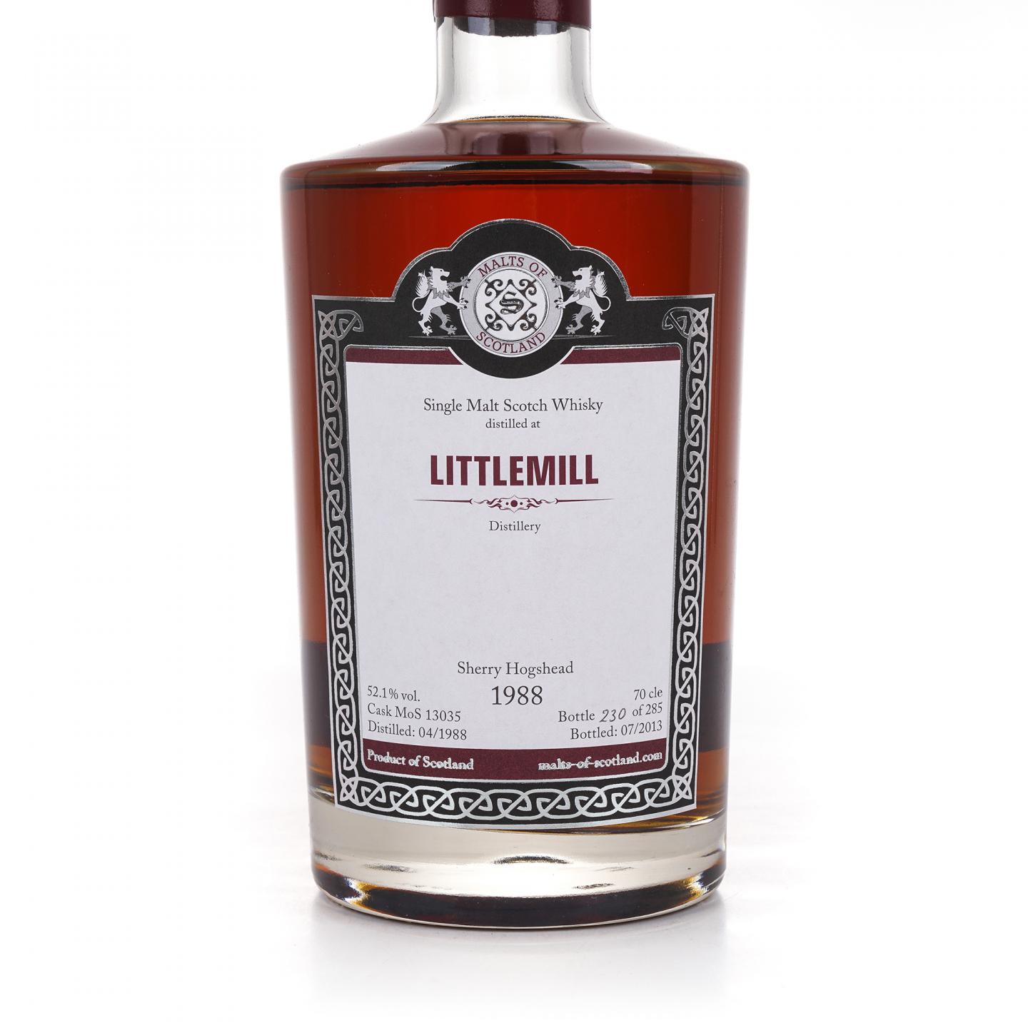 Littlemill 小磨坊 1988-2013 MoS 13035