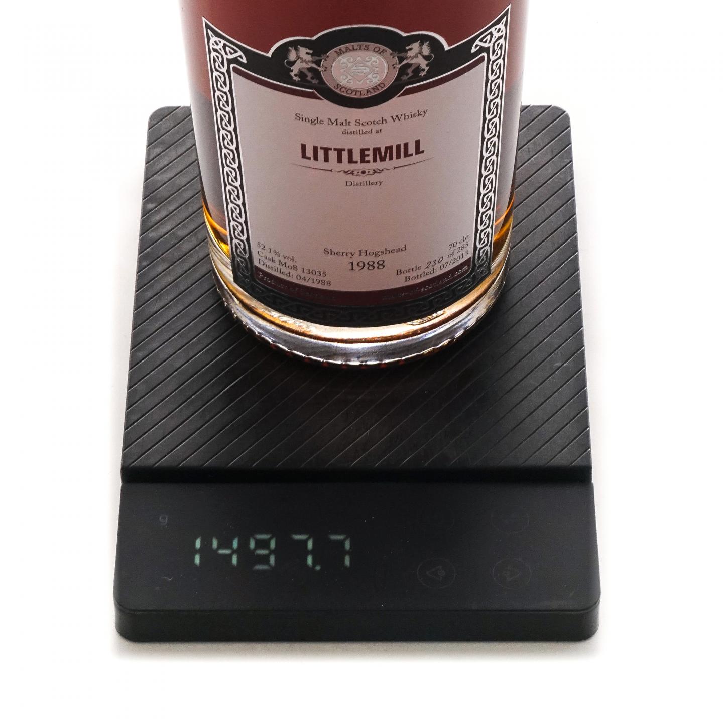 Littlemill 小磨坊 1988-2013 MoS 13035