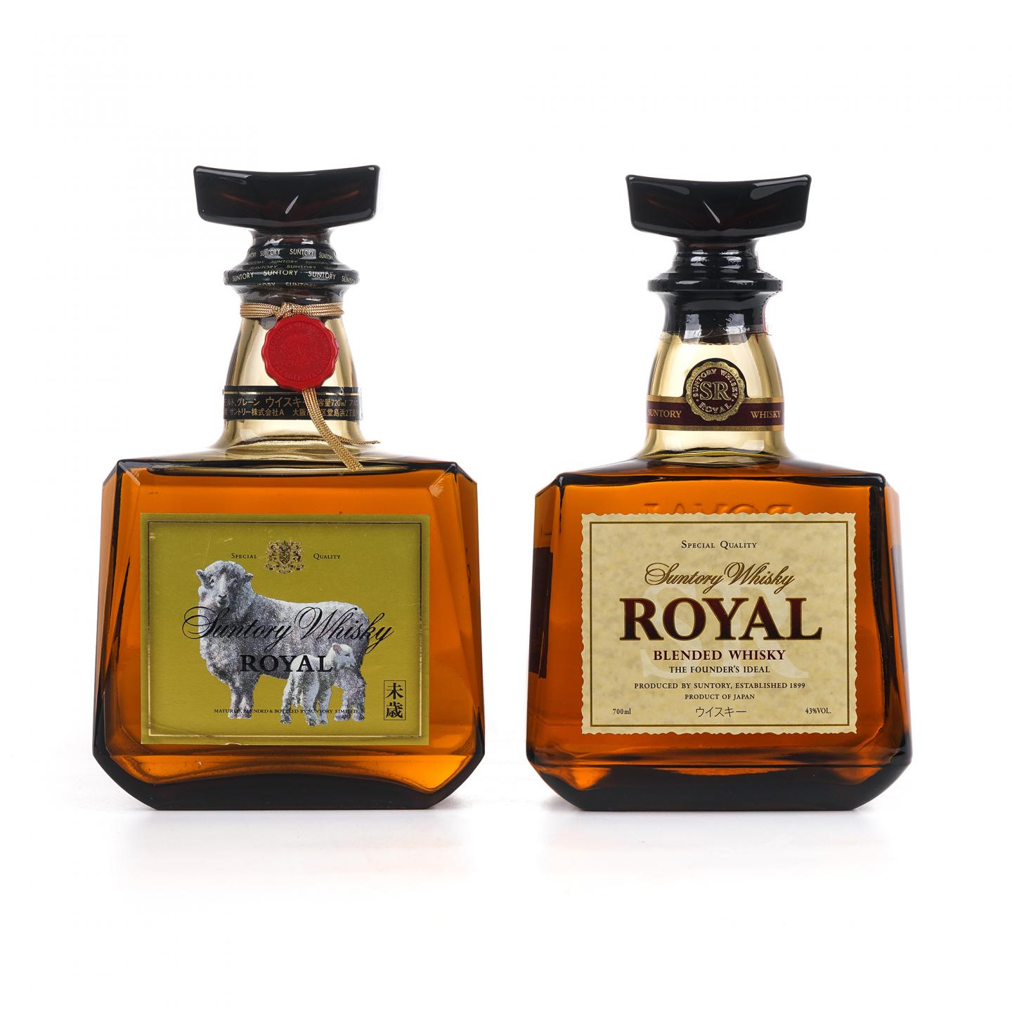 三得利 Royal SR/生肖羊 调和 700ml+720ml