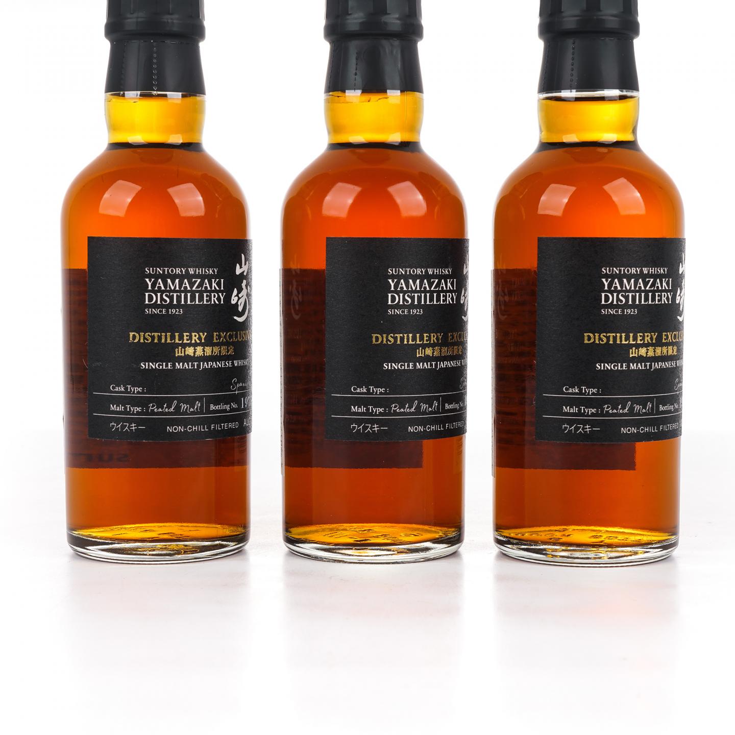 【中样】山崎蒸馏所限定 Peated Malt 3支组*180ml