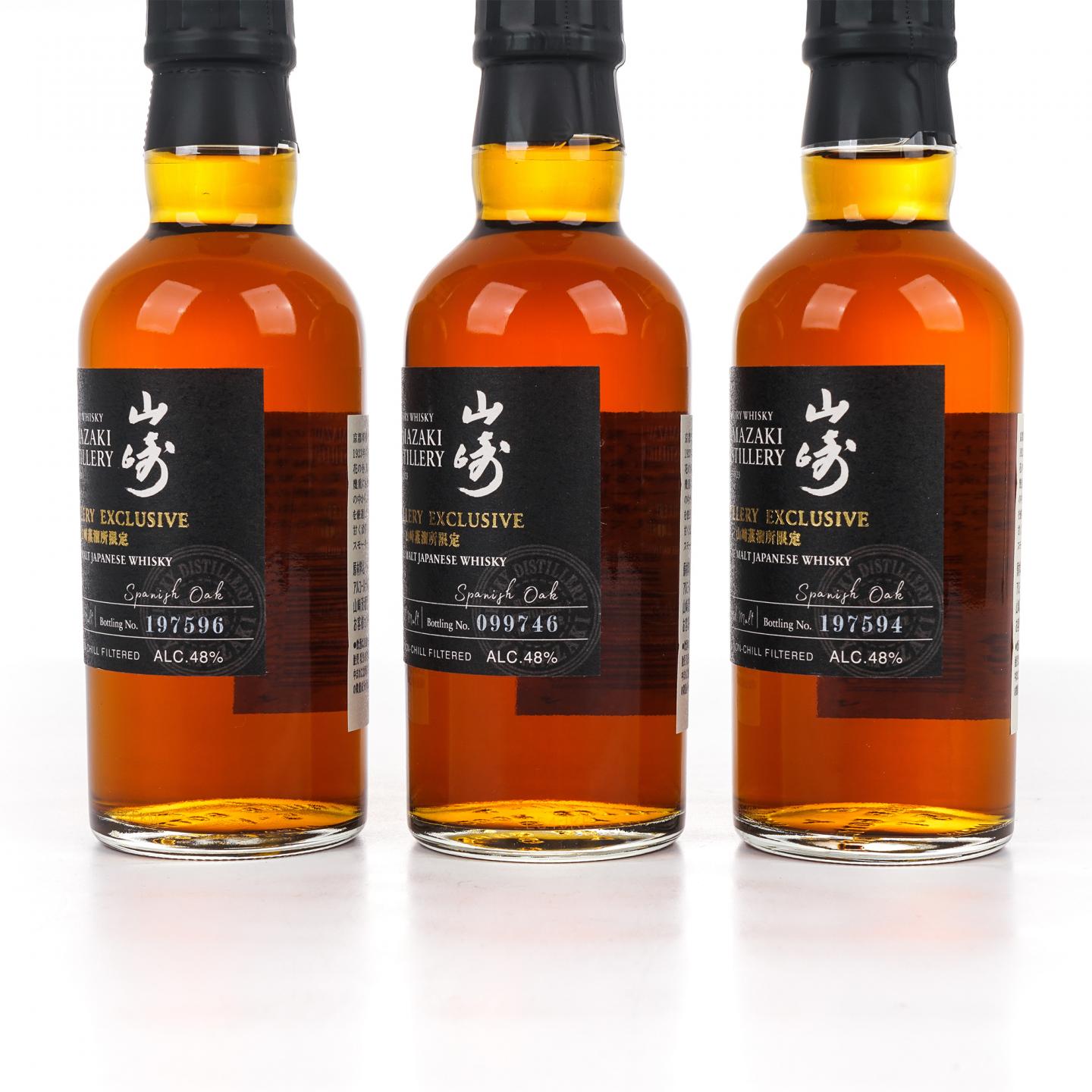 【中样】山崎蒸馏所限定 Peated Malt 3支组*180ml