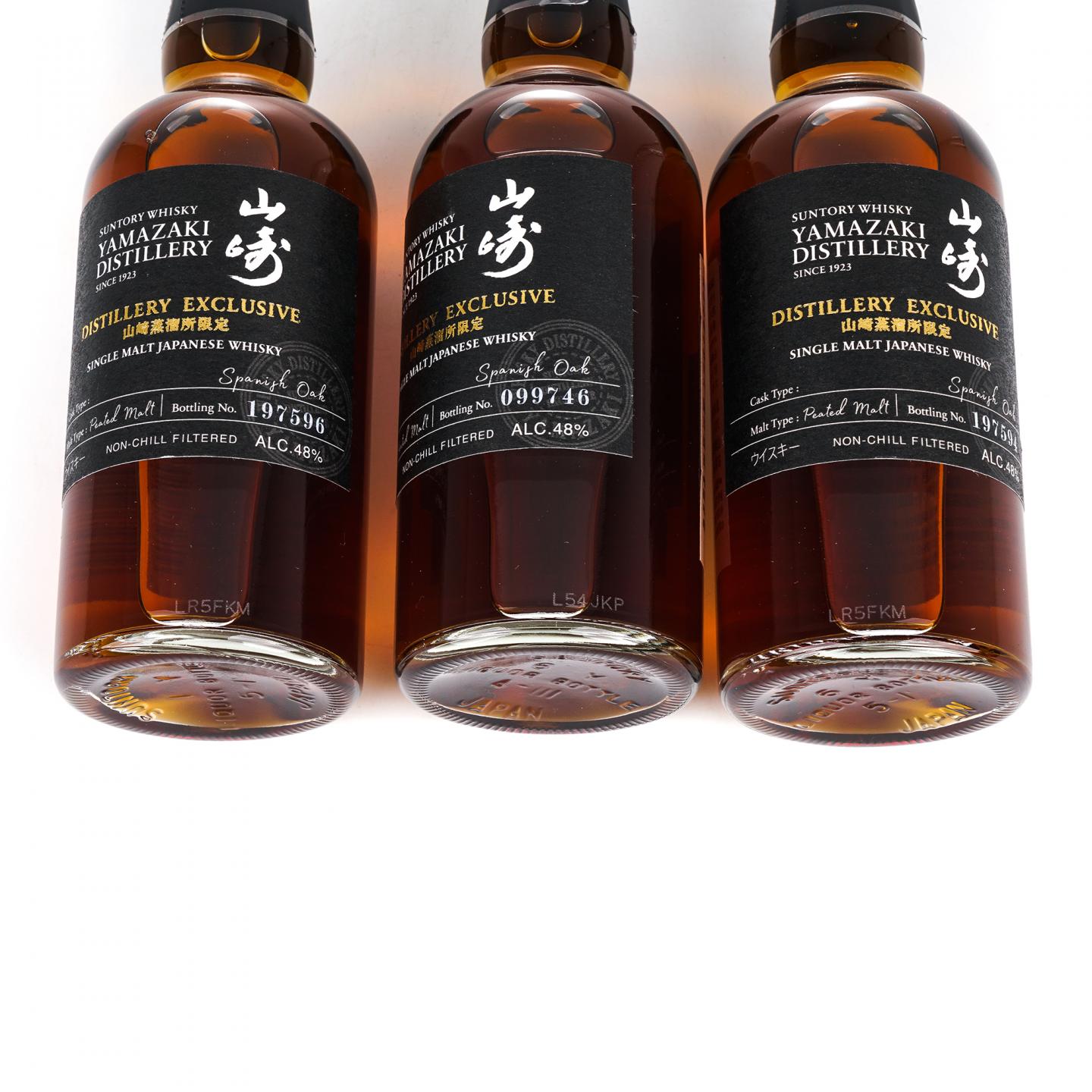 【中样】山崎蒸馏所限定 Peated Malt 3支组*180ml