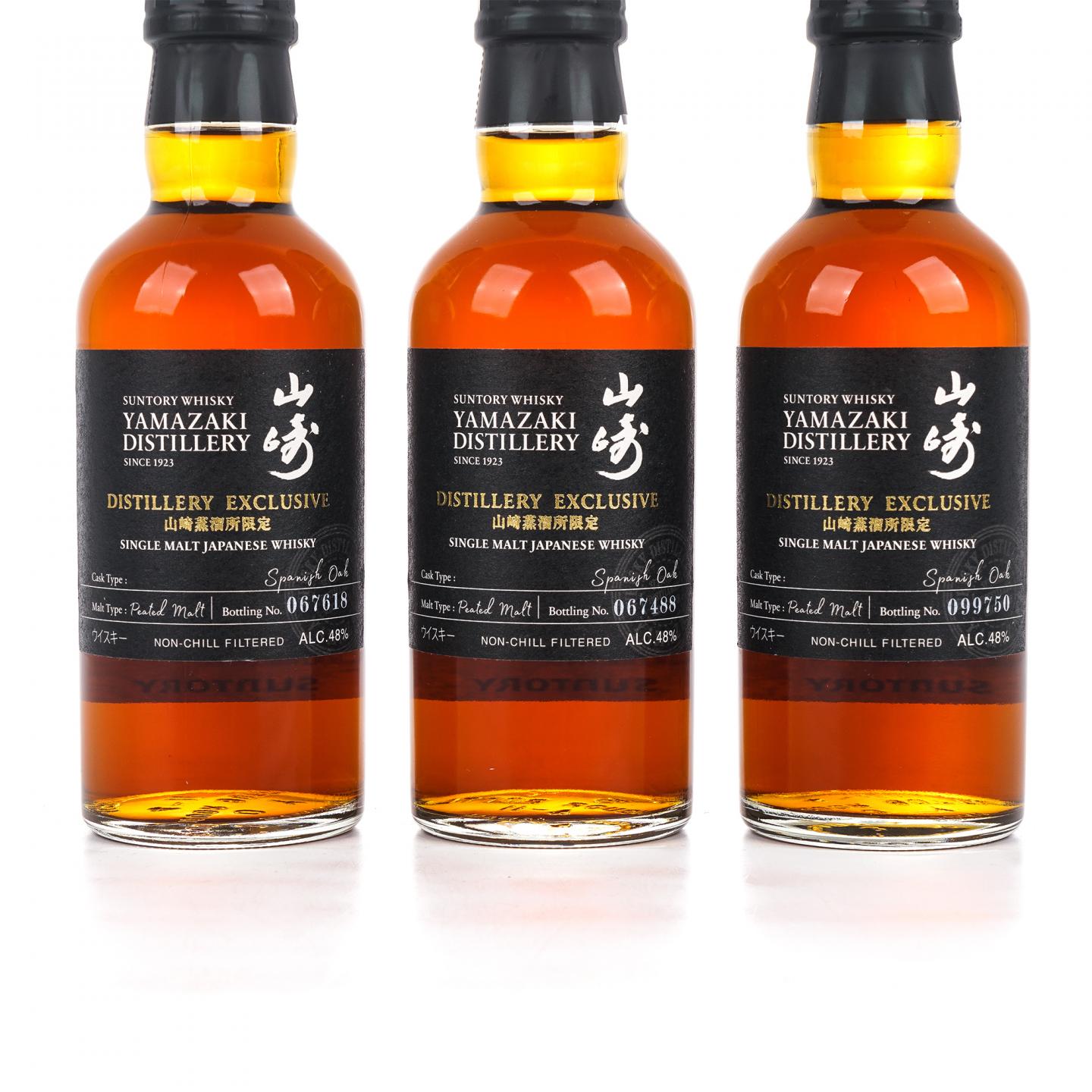 【中样】山崎蒸馏所限定 Peated Malt 180ml*3支组