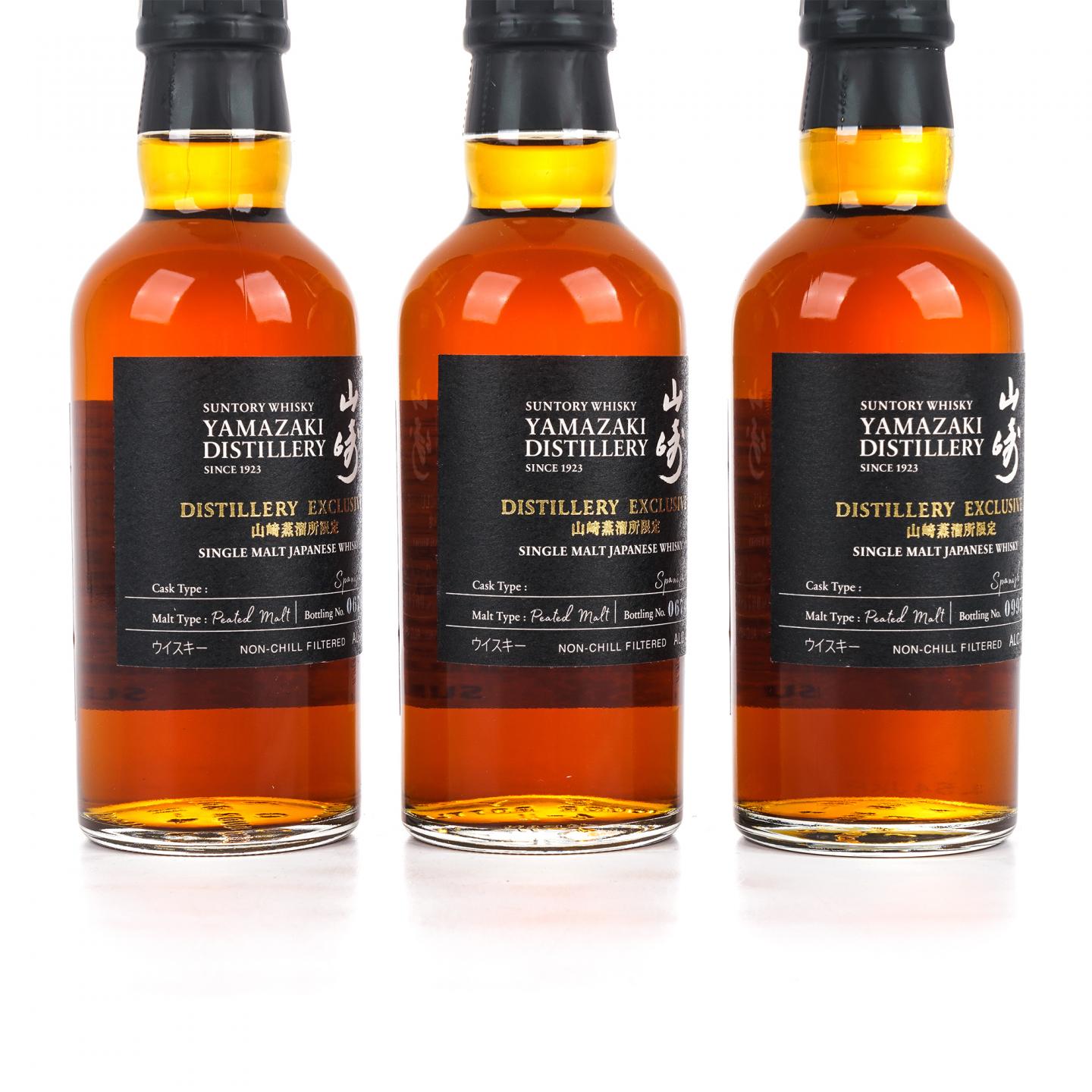 【中样】山崎蒸馏所限定 Peated Malt 180ml*3支组