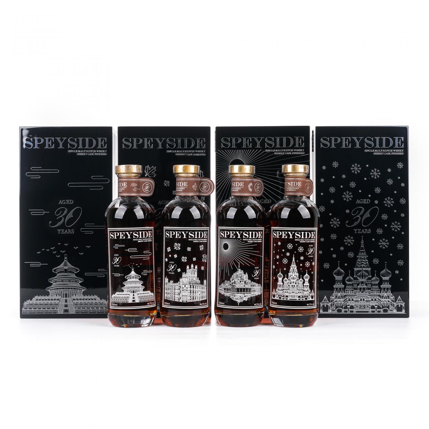 秘密斯佩塞 30年 春夏秋冬全套 4支组*700ml