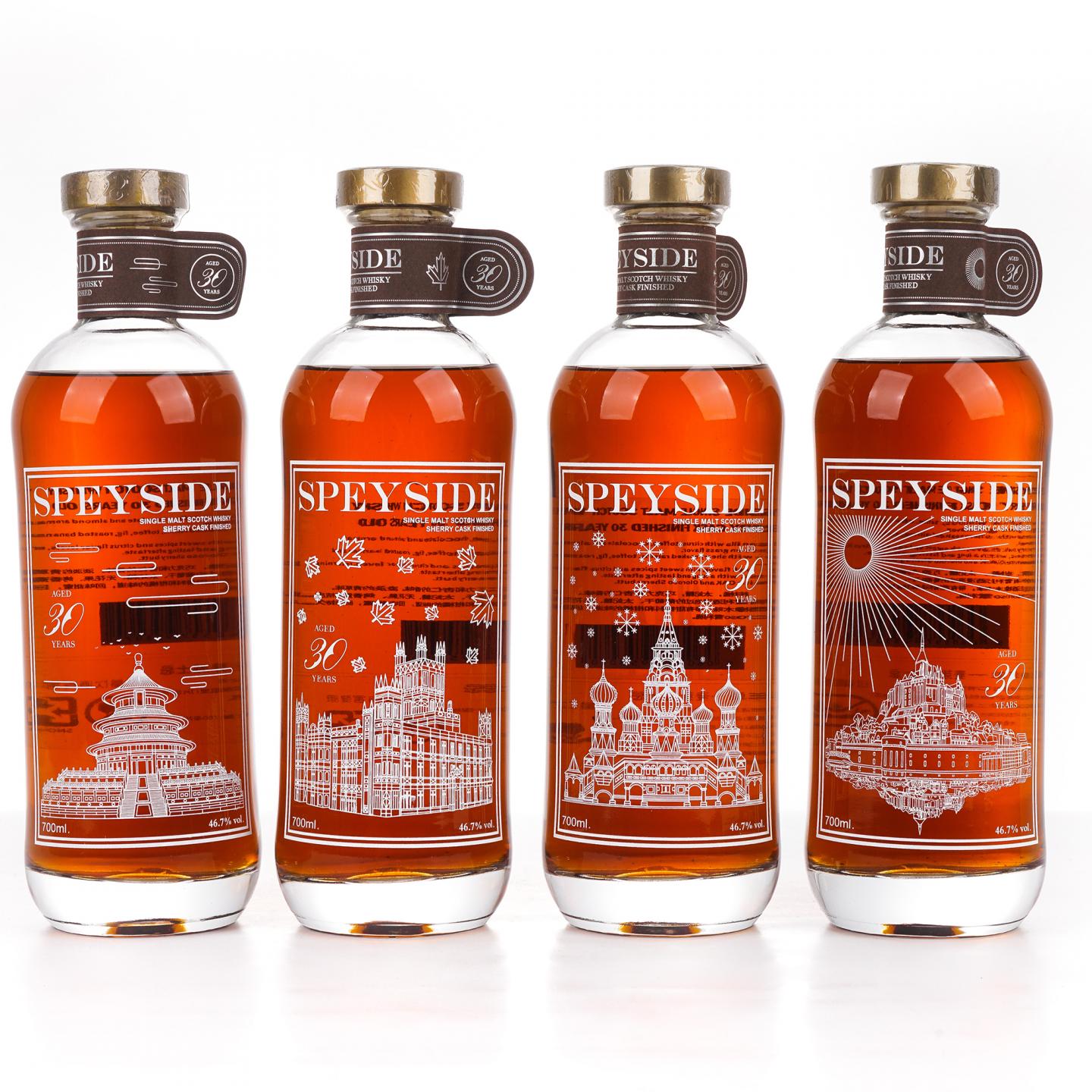 秘密斯佩塞 30年 春夏秋冬全套 4支组*700ml