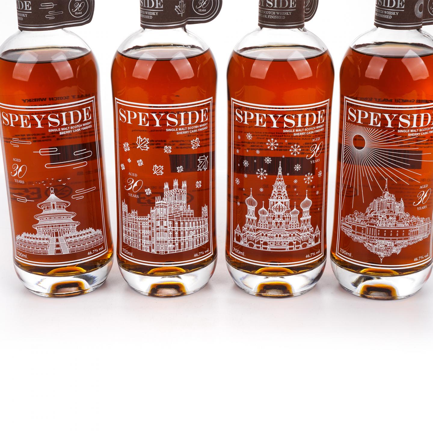 秘密斯佩塞 30年 春夏秋冬全套 4支组*700ml