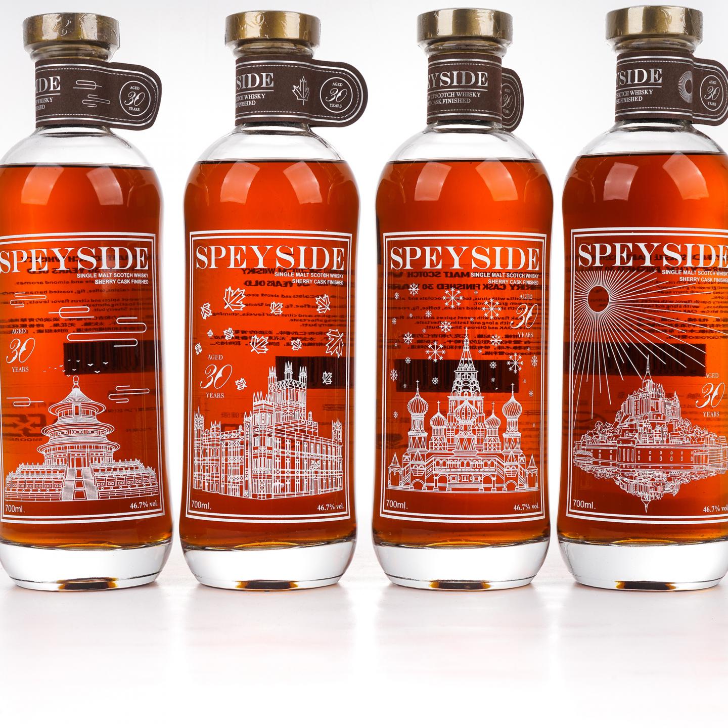 秘密斯佩塞 30年 春夏秋冬全套 4支组*700ml