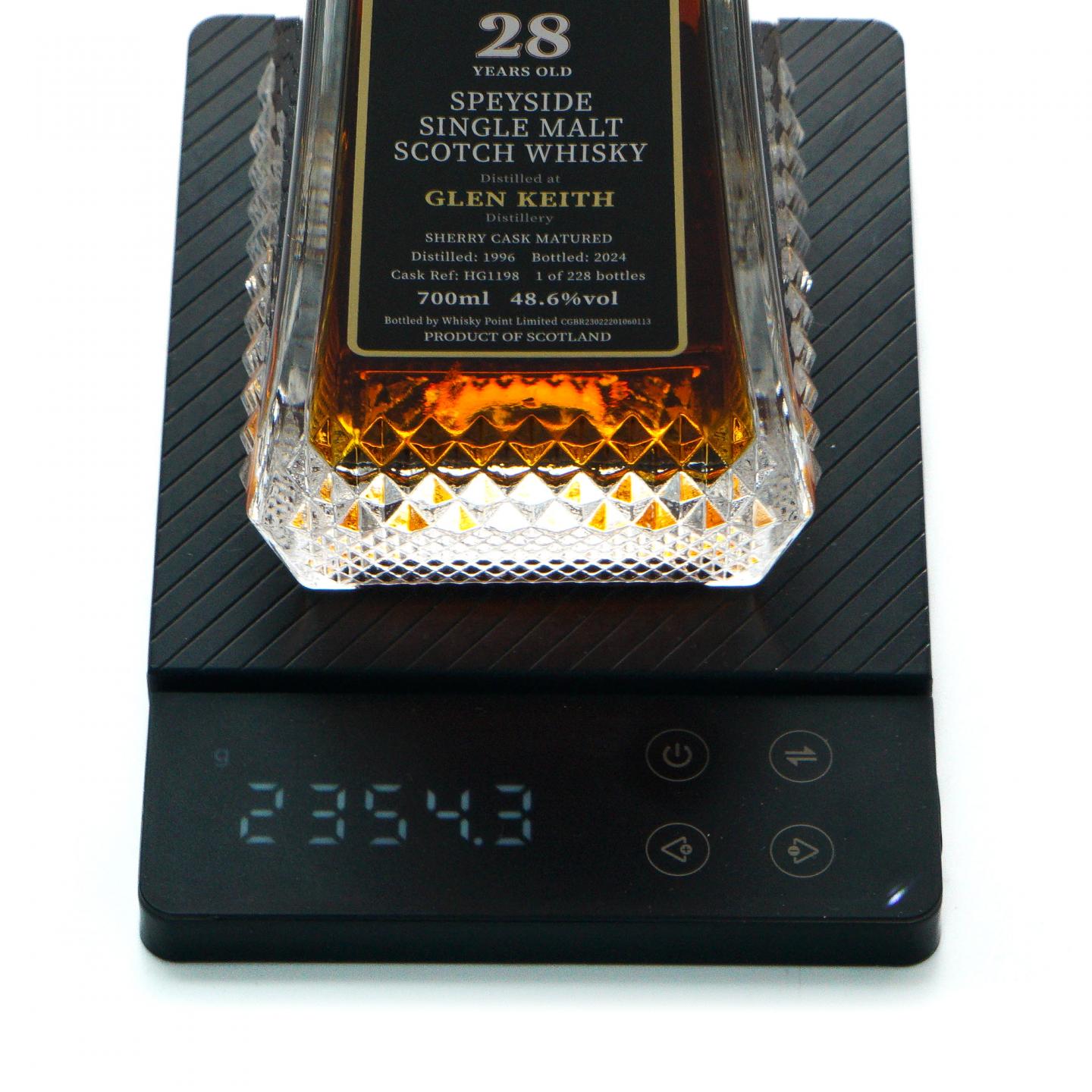 Glen keith 格兰契斯 28年 1996-2024 蔡昊精选 雪莉桶