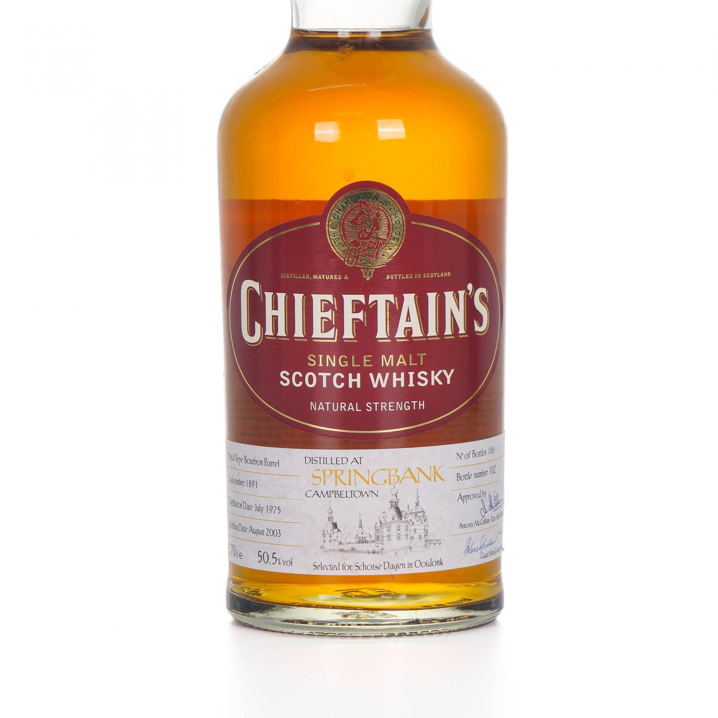 Springbank 云顶 1975-2003 Ian Macleod