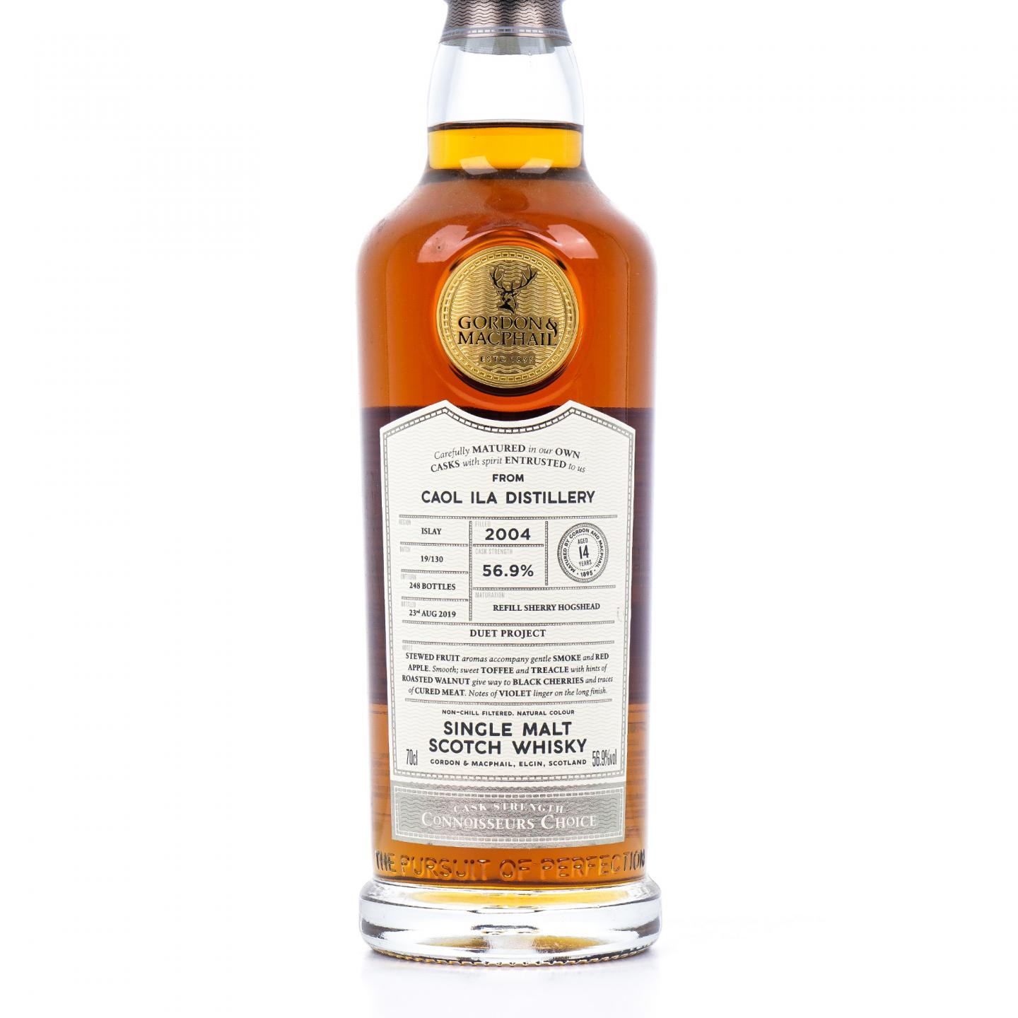 Caol Ila 卡尔里拉 14年 2004-2019 GM 雪莉桶 桶强