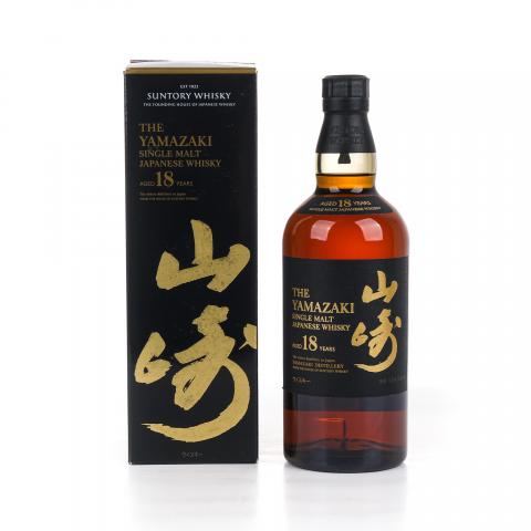 山崎 18年 金字黑标 No.1243894