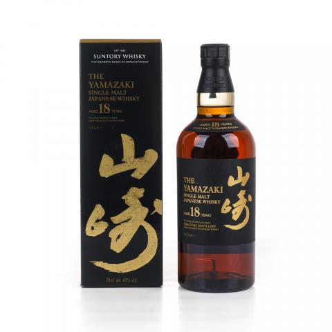 山崎 18年 金字黑标 700ml