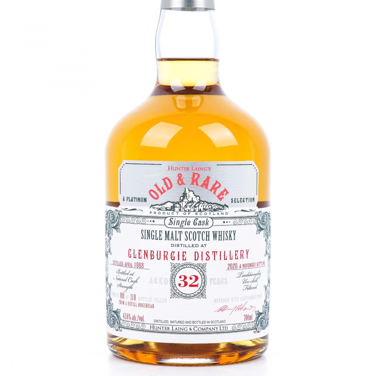 Glenburgie 格兰伯奇 32年 1988-2020 HL 行货