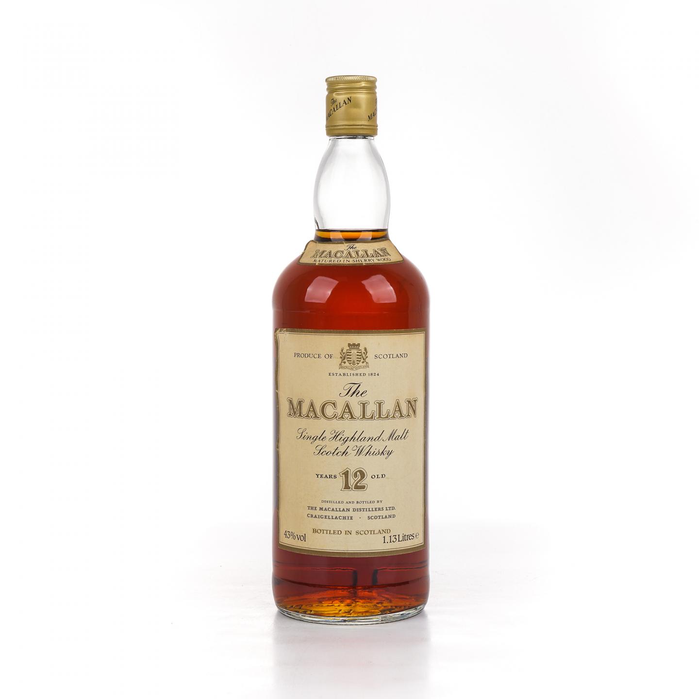 Macallan 麦卡伦 12年 雪莉桶 1.13L