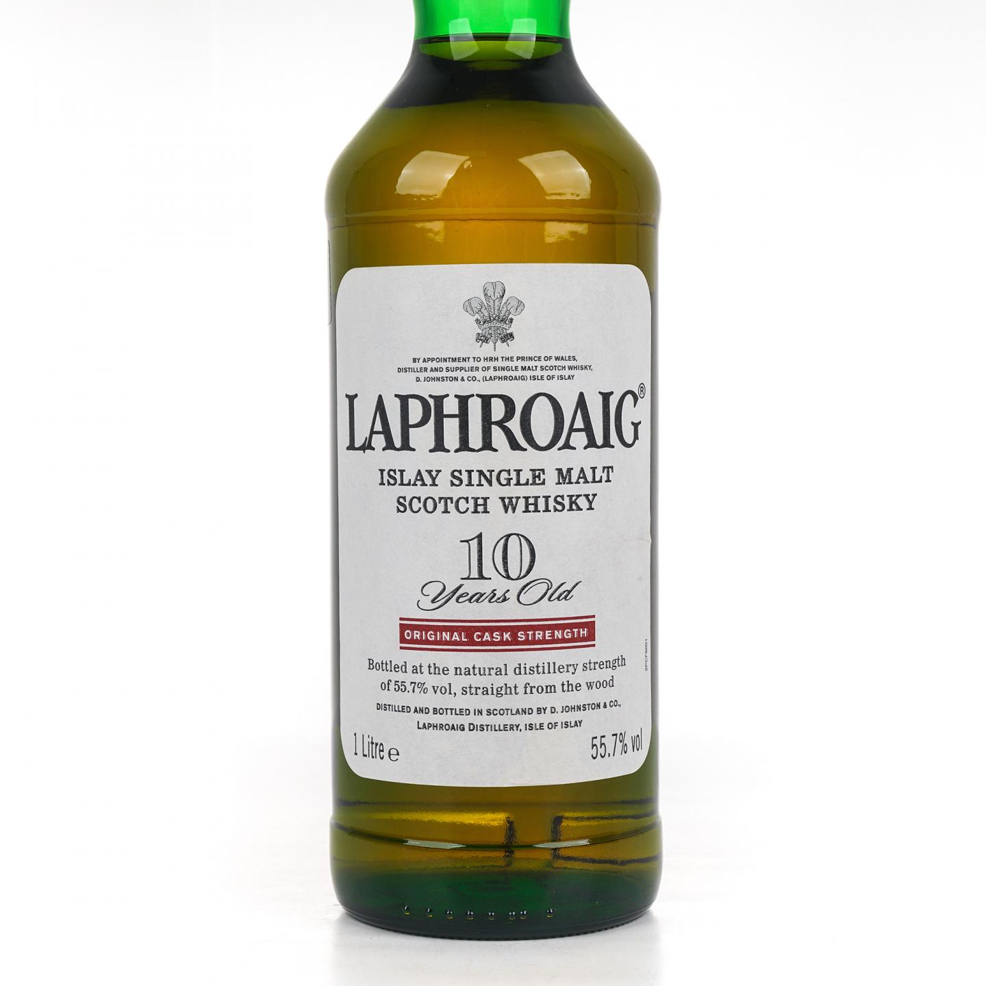 Laphroaig 拉弗格 10年 桶强 小红标 55.7% 1升装