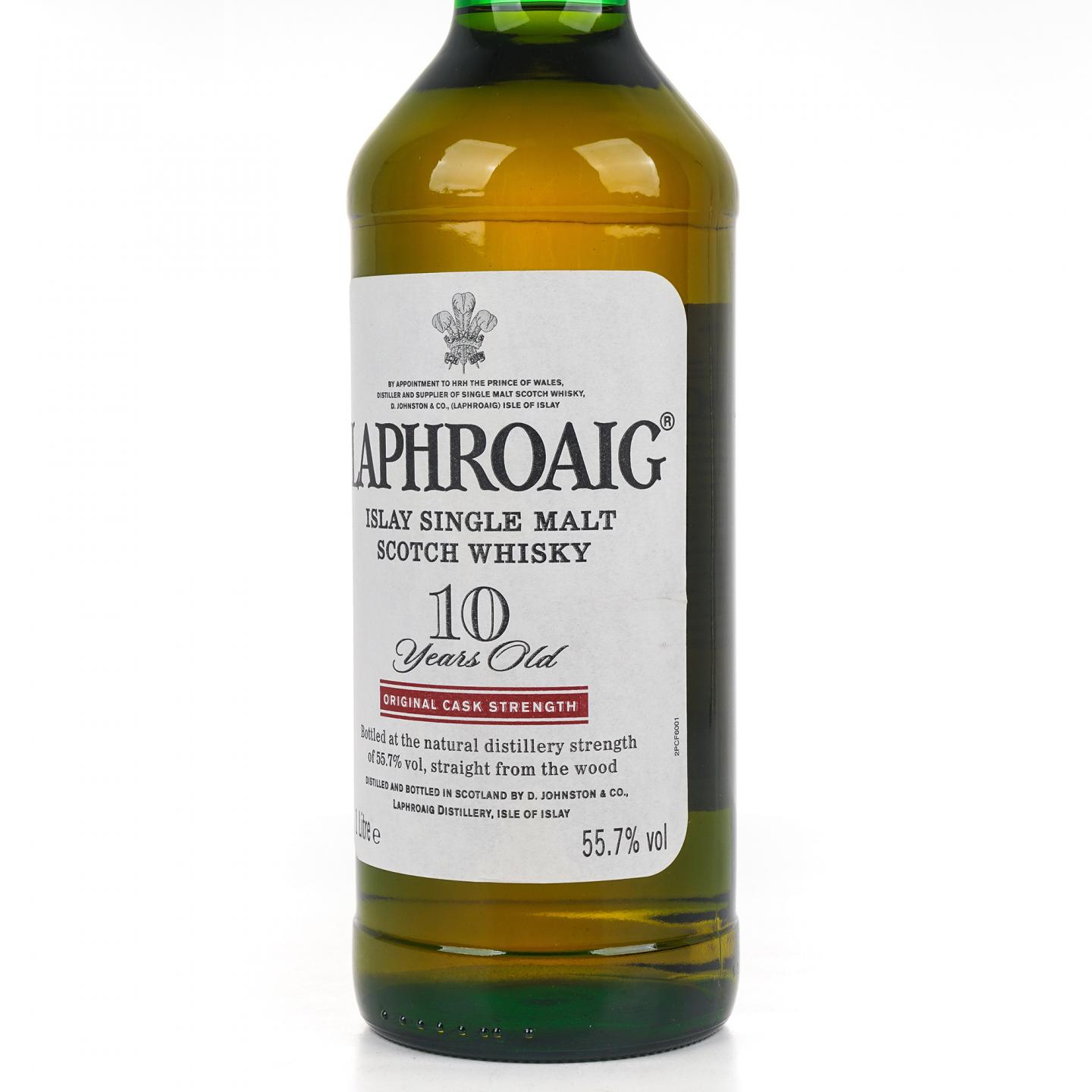 Laphroaig 拉弗格 10年 桶强 小红标 55.7% 1升装