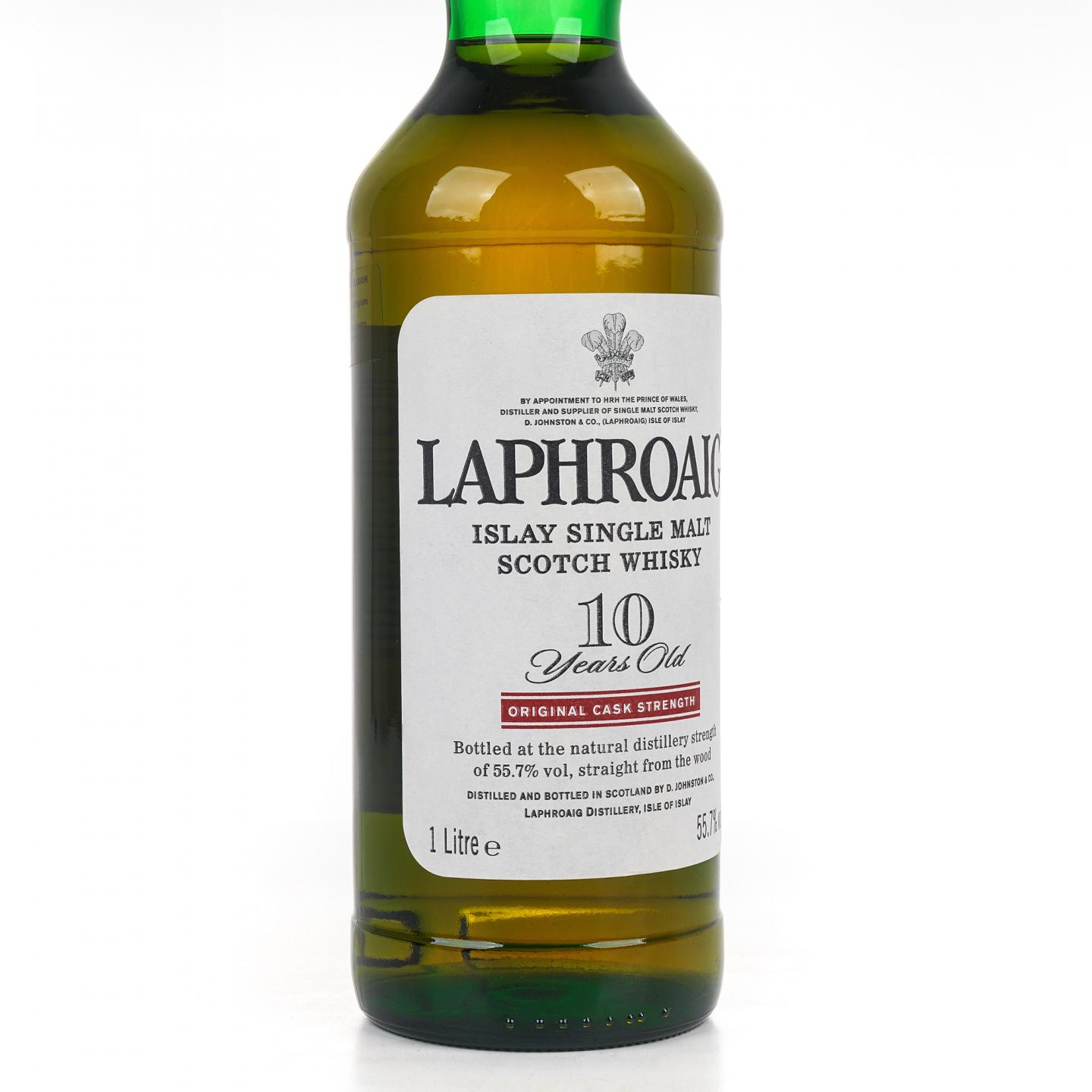 Laphroaig 拉弗格 10年 桶强 小红标 55.7% 1升装