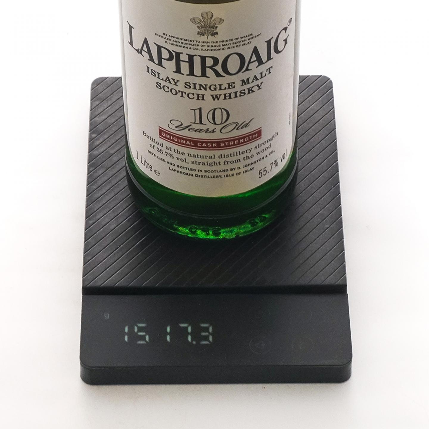 Laphroaig 拉弗格 10年 桶强 小红标 55.7% 1升装