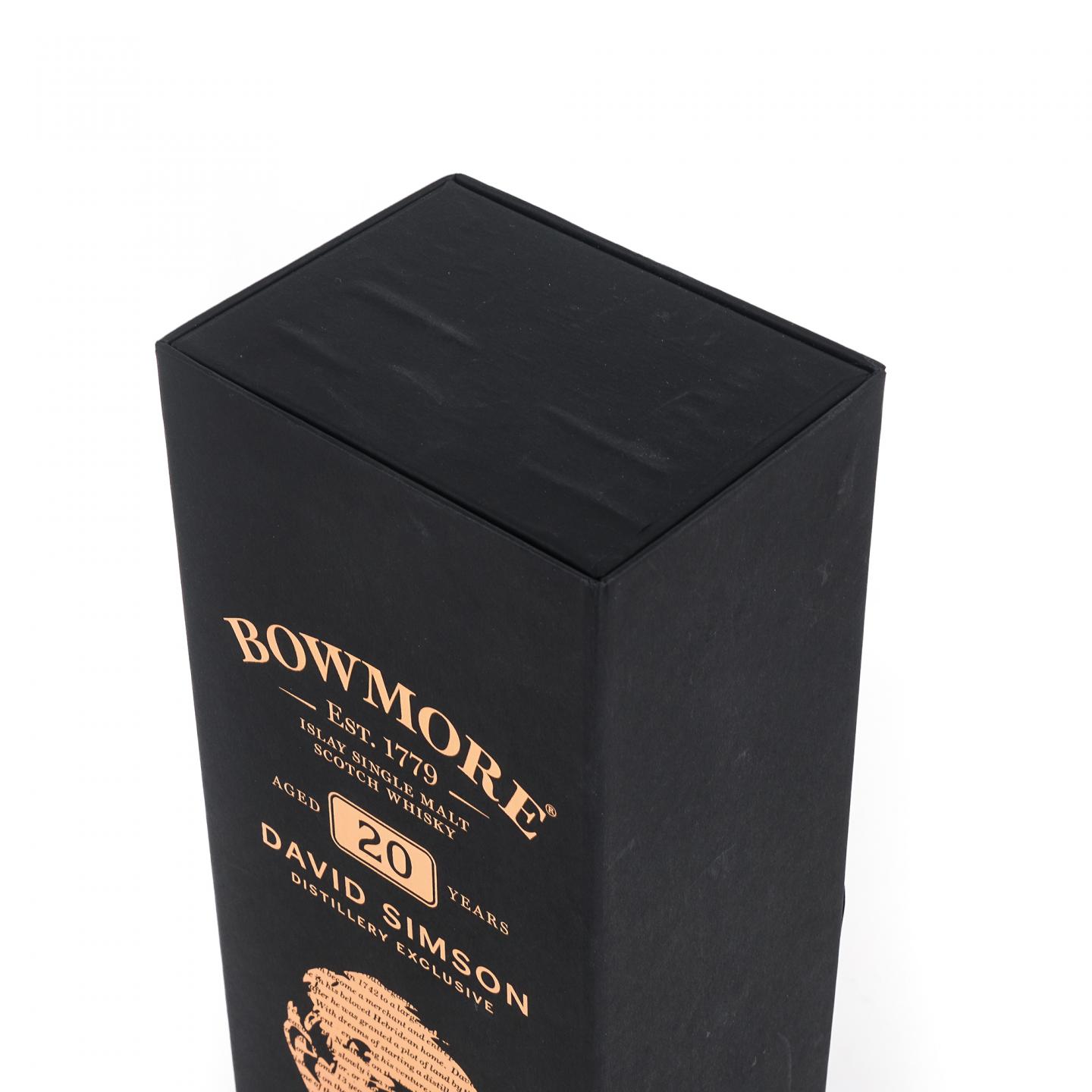 Bowmore 波摩 20年 David Simson 创始人纪念版
