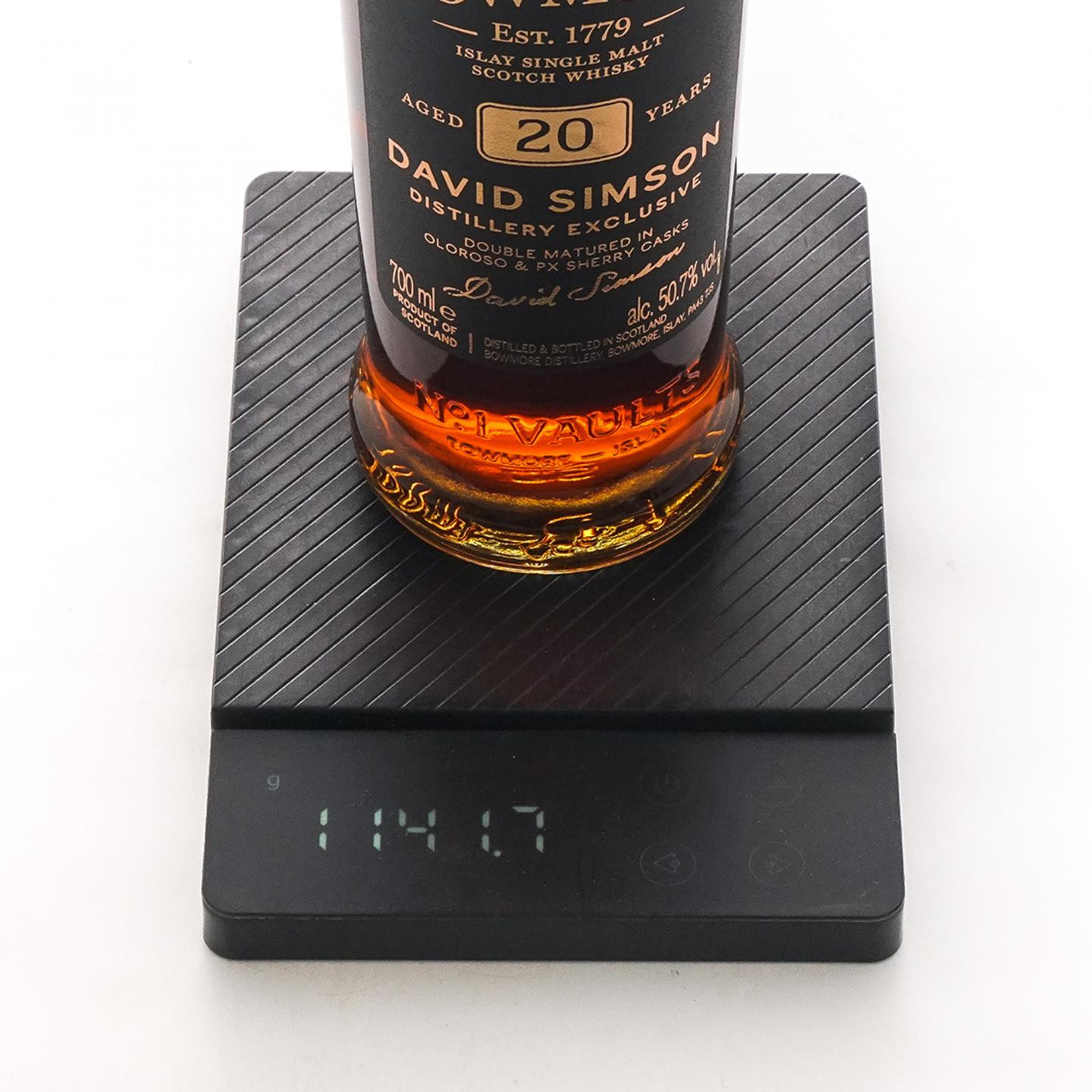 Bowmore 波摩 20年 David Simson 创始人纪念版