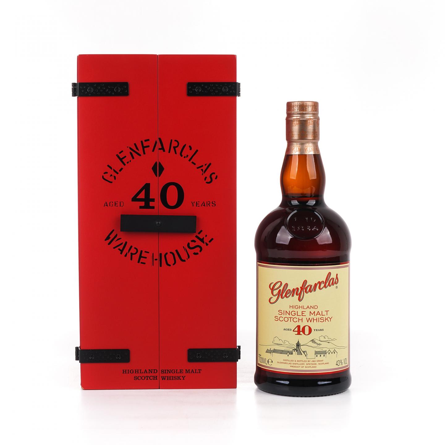 Glenfarclas 格兰花格 40年 2019 单一麦芽