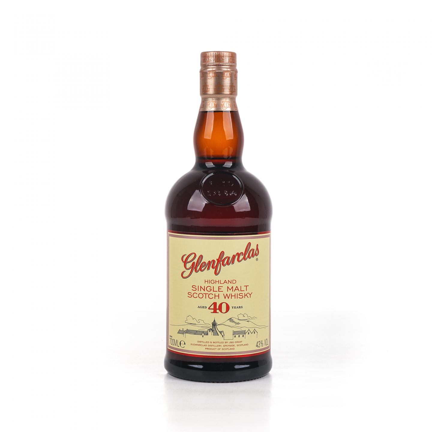 Glenfarclas 格兰花格 40年 2019 单一麦芽