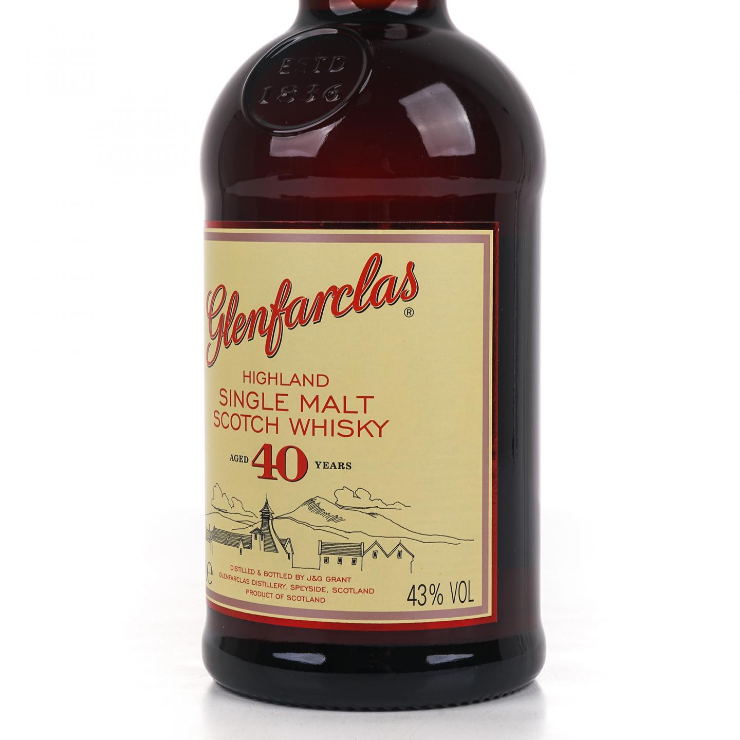 Glenfarclas 格兰花格 40年 2019 单一麦芽